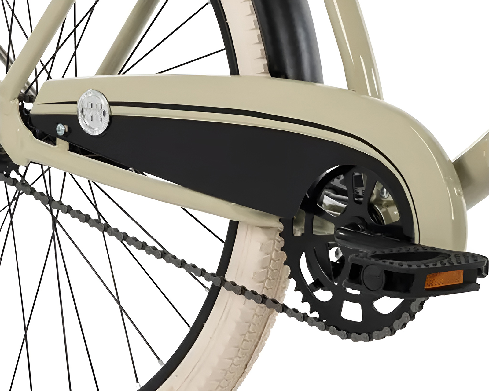 Foto 6 pulgar | Foto 5 | Bicicleta Urbana Huffy Cruiser Rodada 26 Ocre