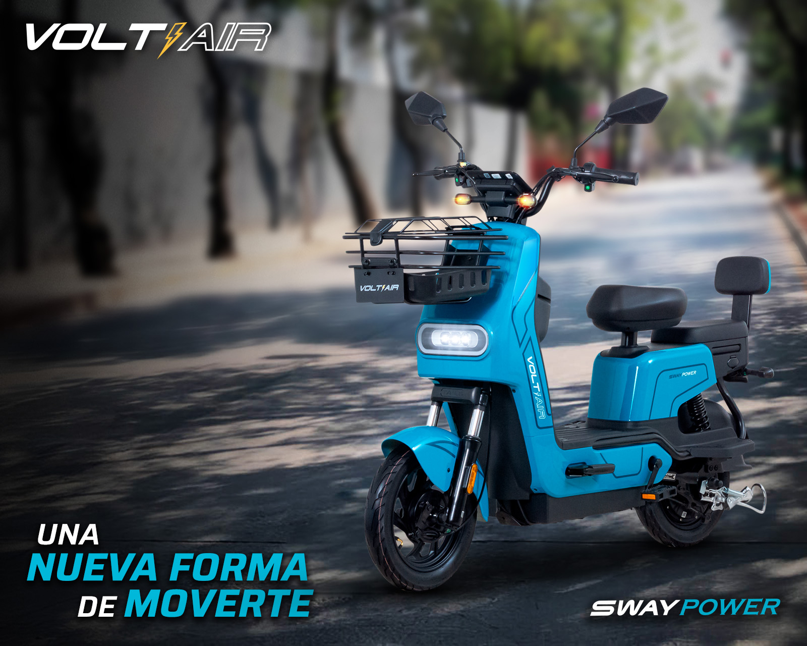 Foto 6 | Foto 6 | Moto Eléctrica Voltair Sway Power Azul