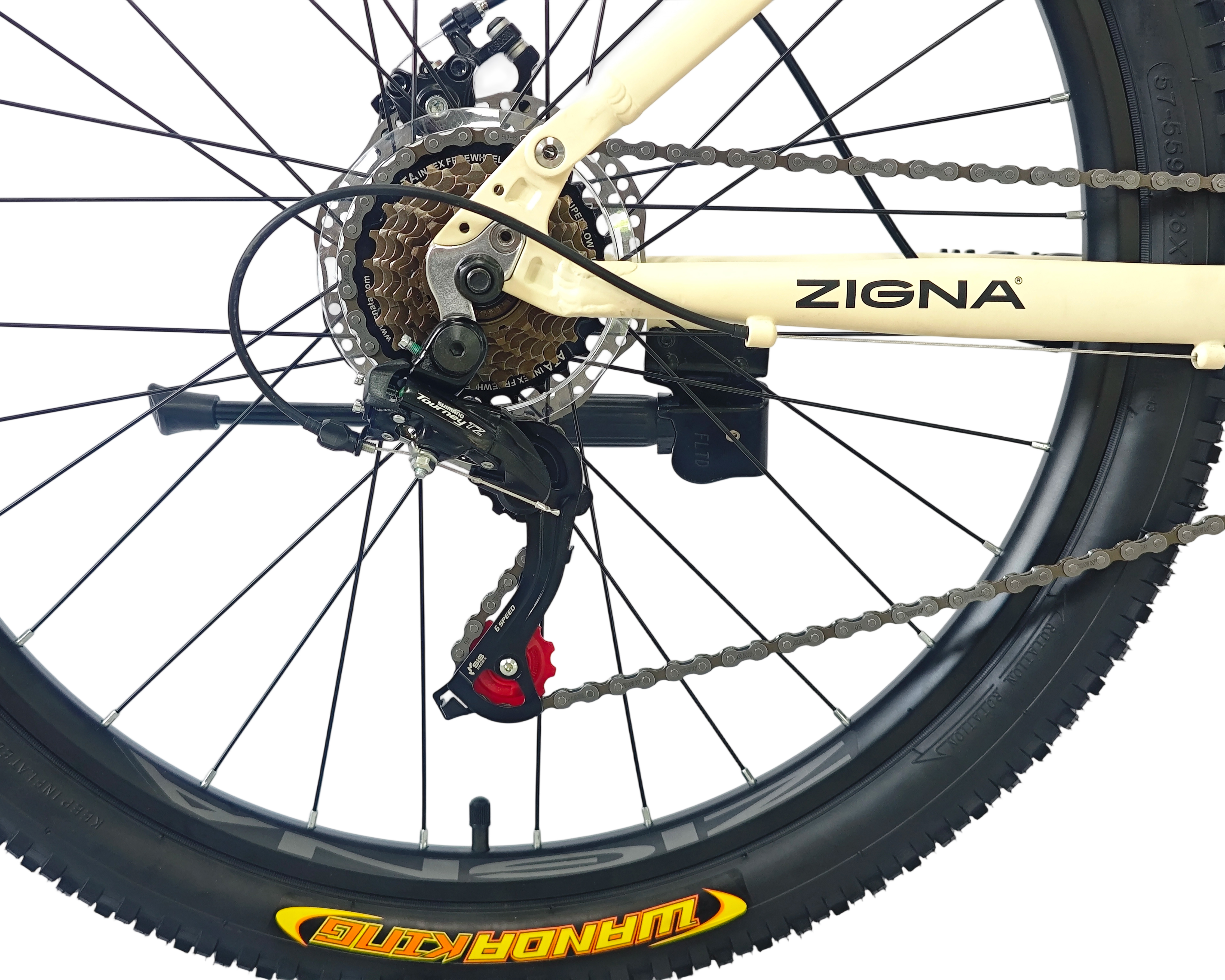 Foto 5 | Foto 5 | Bicicleta de Montaña Zigna Horizon Rodada 26 Azul