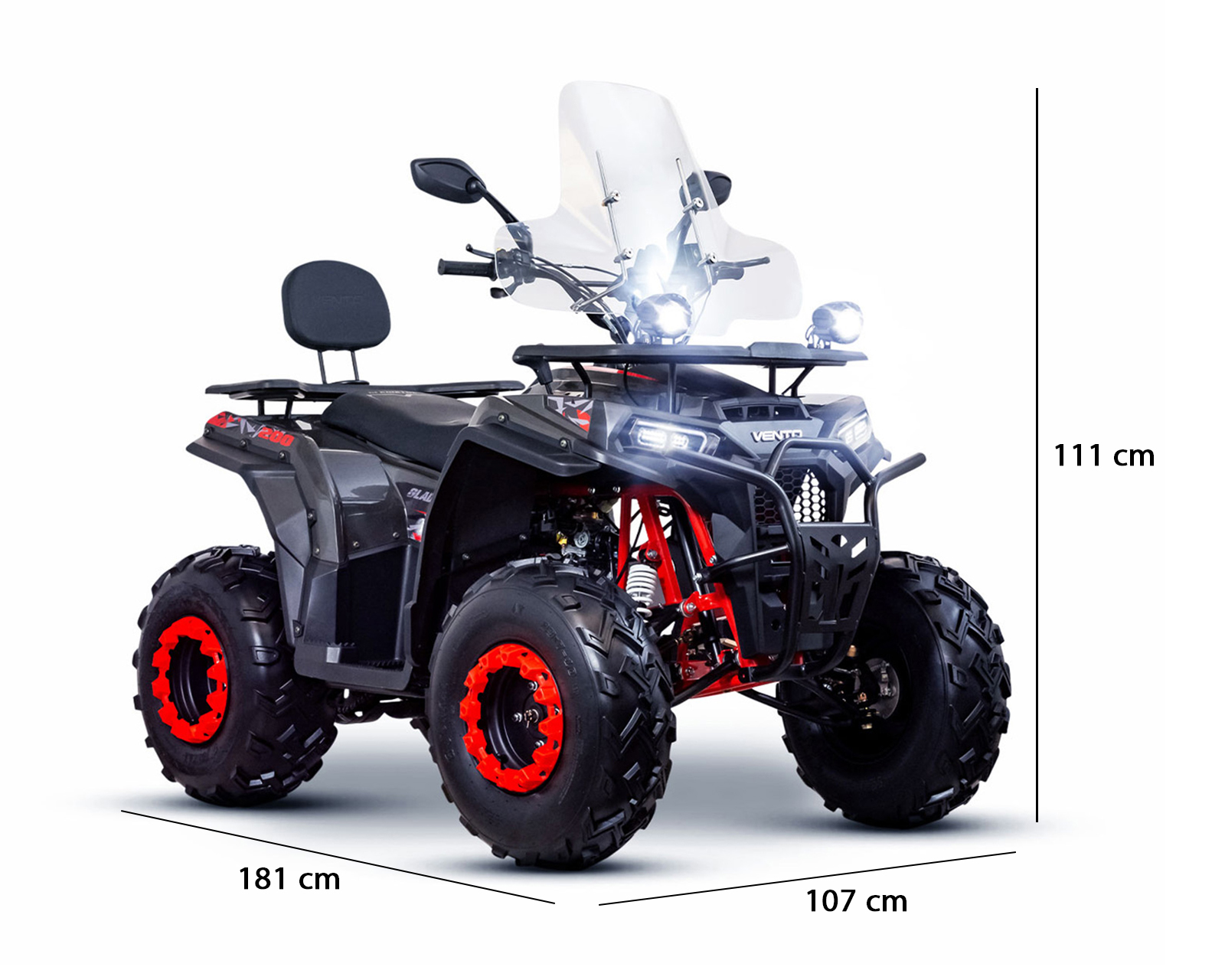 Foto 8 | Foto 8 | Cuatrimoto Vento Gladiator 200 cc 2025