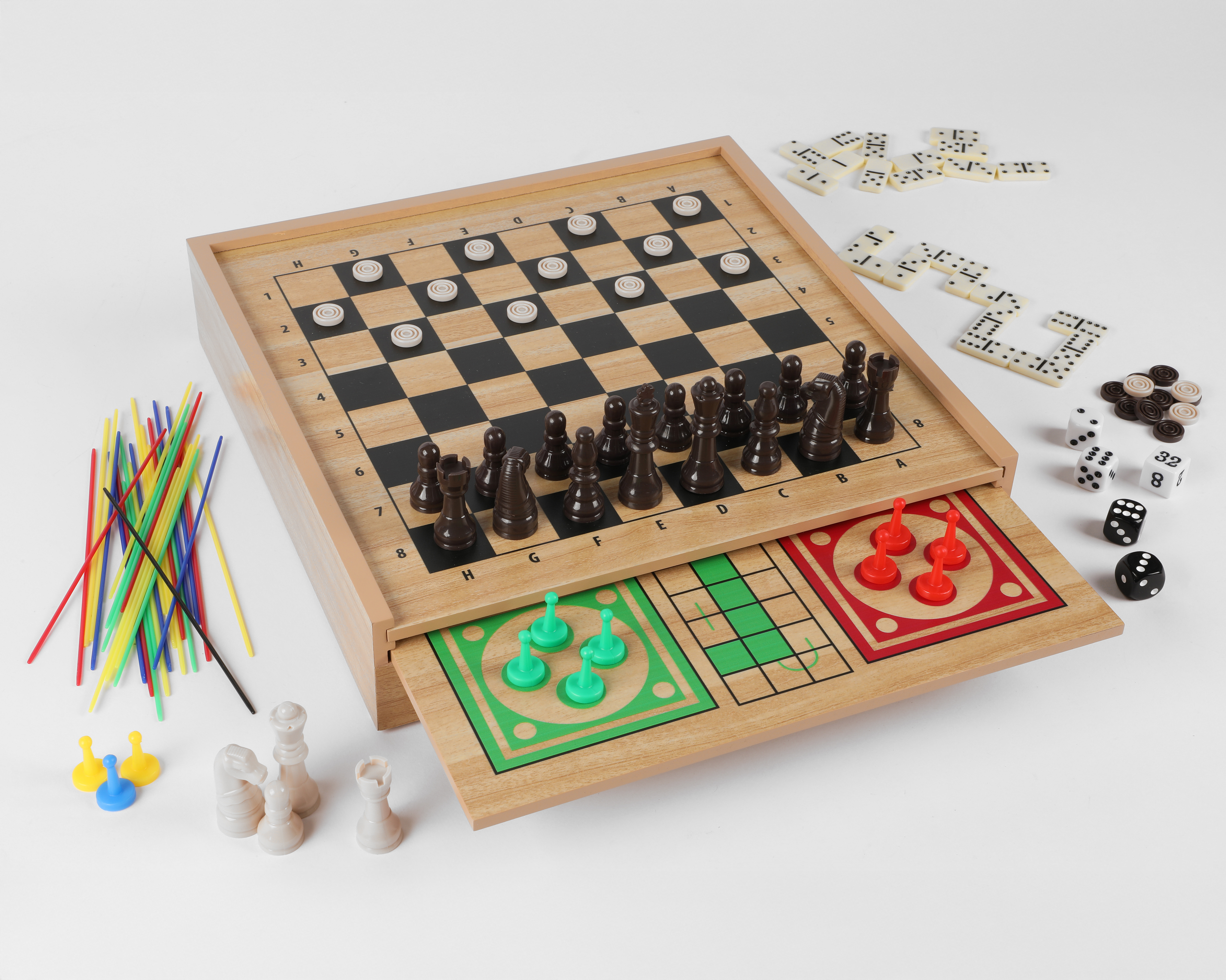 Ajedrez Ambassador con Juegos Variados
