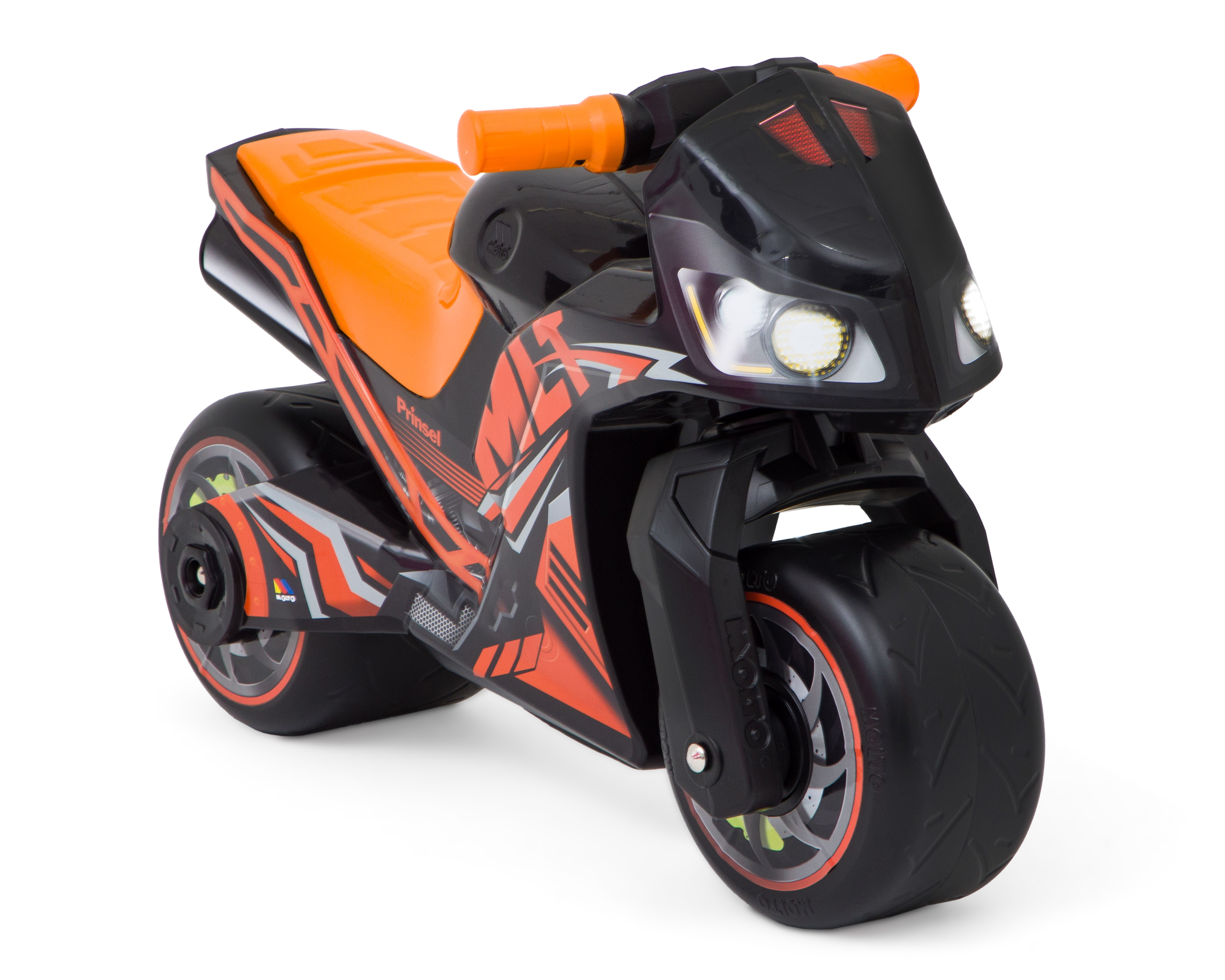 Motocicleta Montable Prinsel Anaranjado