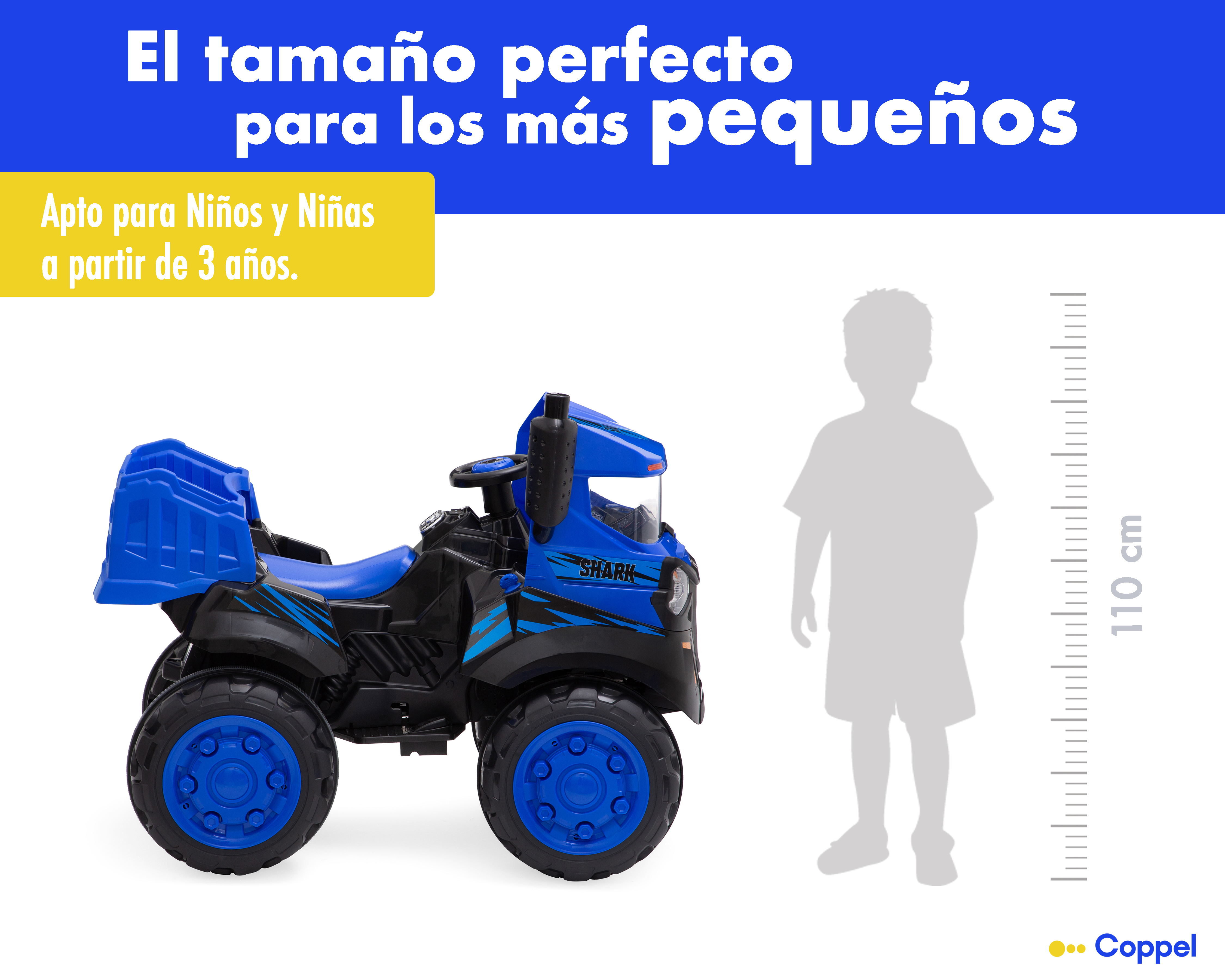 Foto 9 | Foto 9 | Montable Eléctrico Prinsel Azul