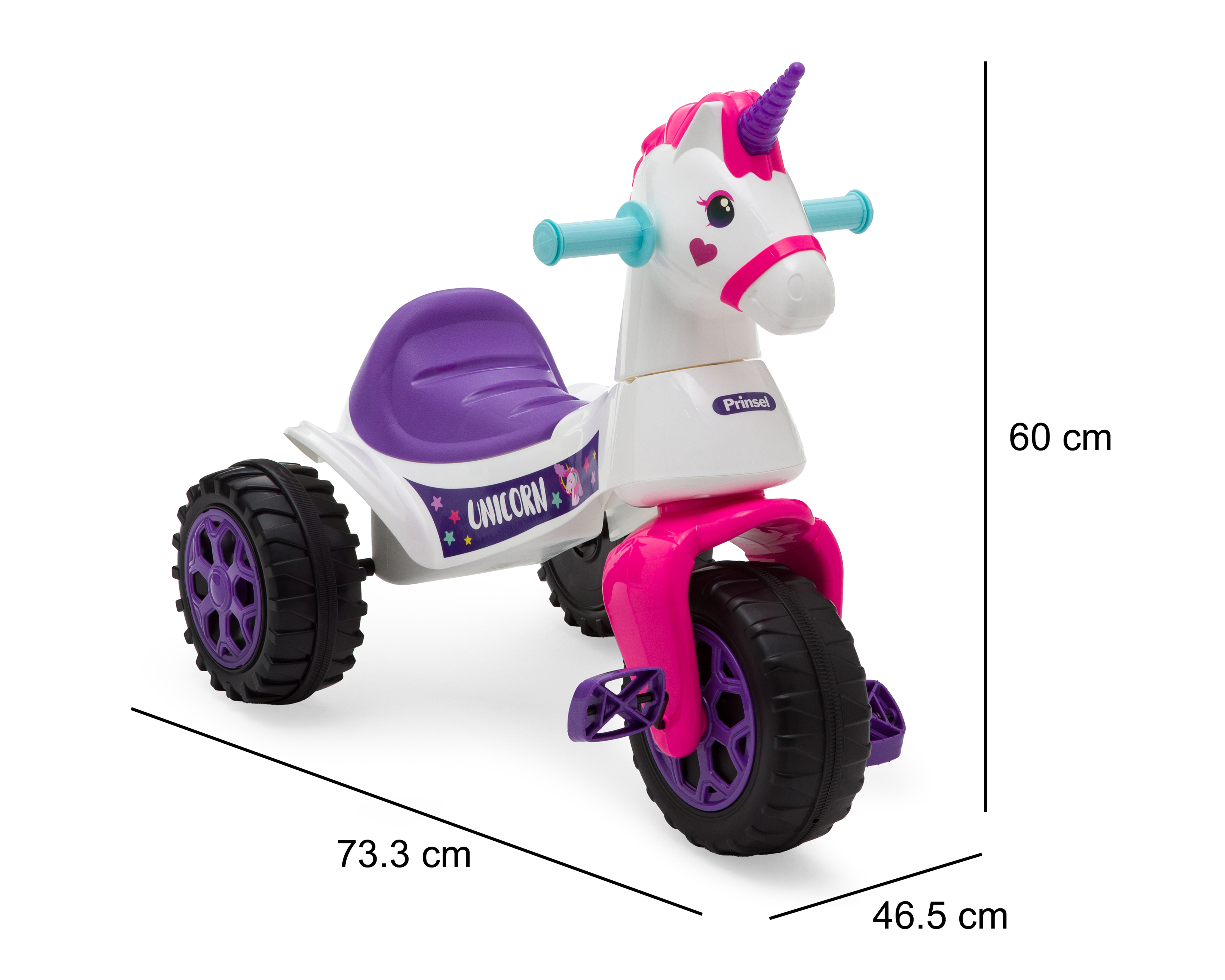 Foto 6 pulgar | Foto 5 | Triciclo Prinsel Unicornio Multicolor