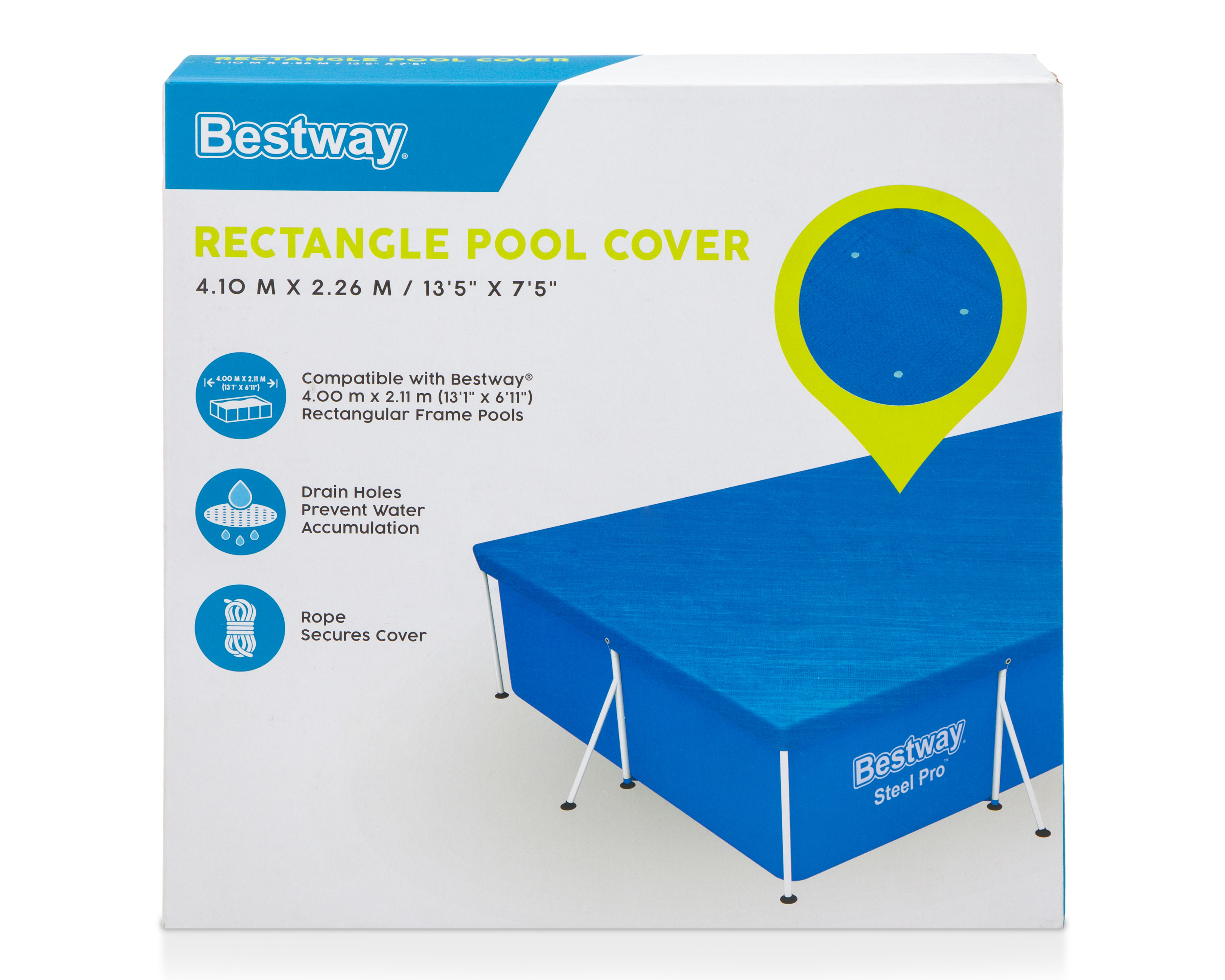 Foto 1 | Foto 1 | Cubierta para Alberca Rectangular Bestway 226 x 410 cm