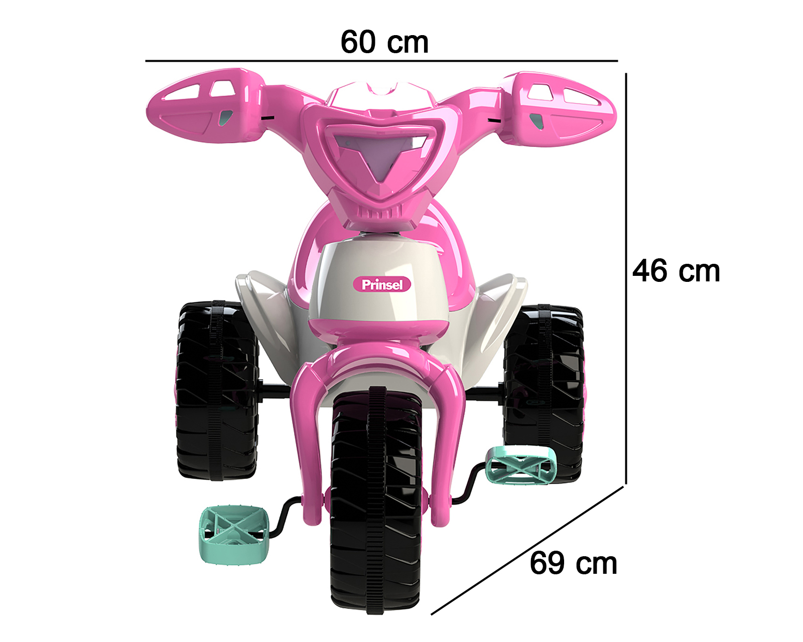 Foto 5 | Foto 5 | Triciclo Prinsel Rosa