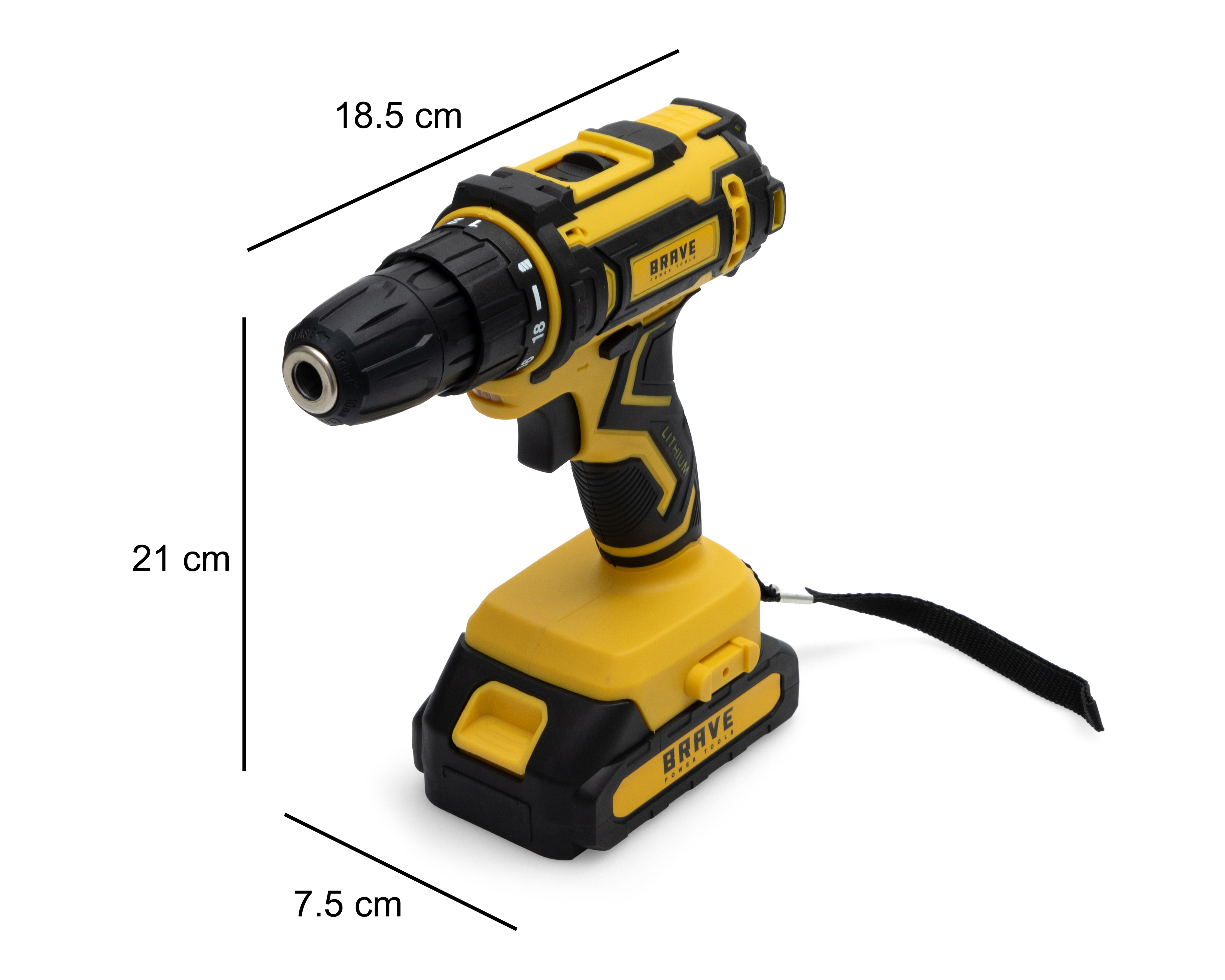 Foto 6 | Foto 6 | Taladro Inalámbrico Brave 12VTI BV2OP 12 V con Accesorios