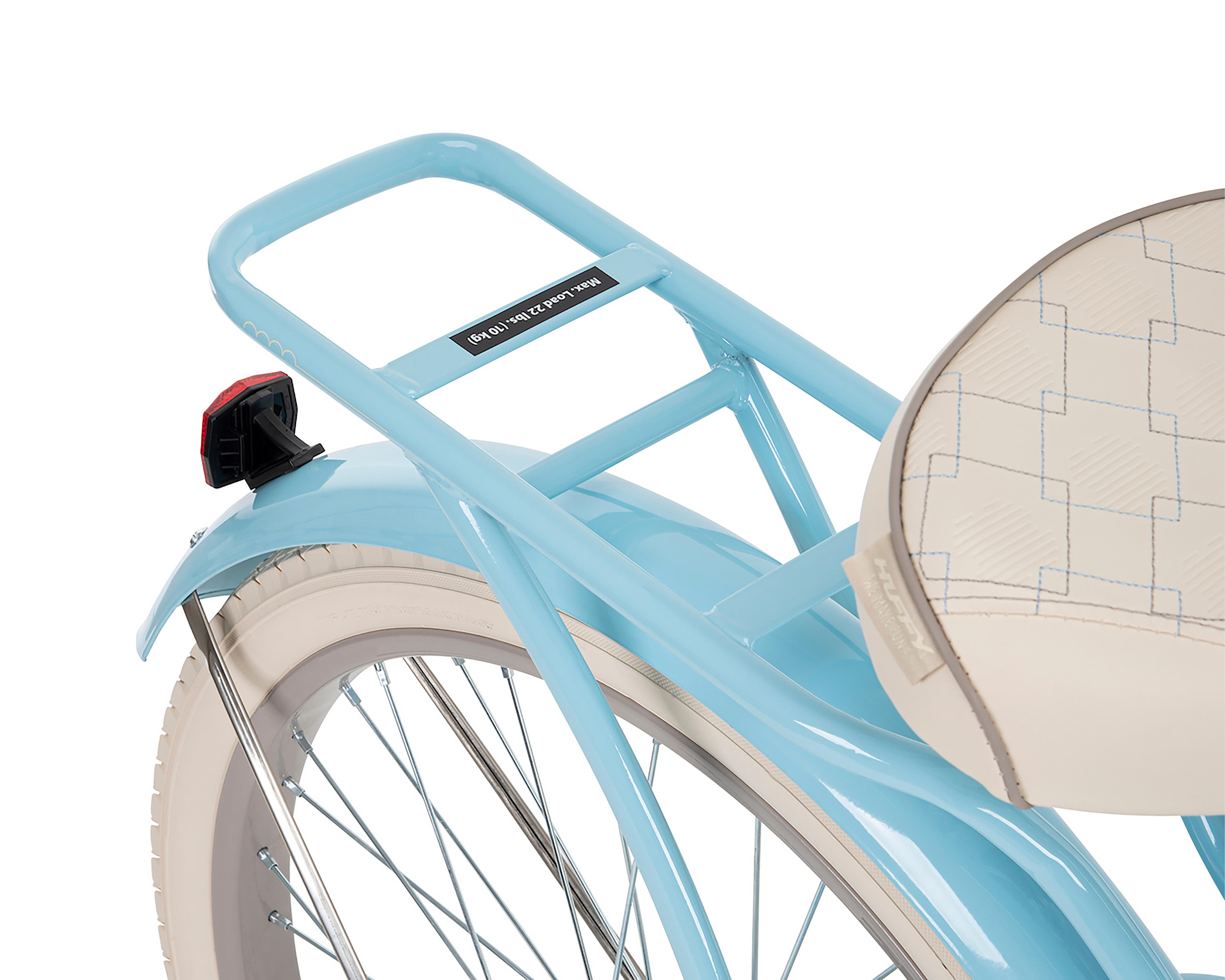 Foto 8 pulgar | Foto 7 | Bicicleta Urbana Huffy Deluxe Champaña 24 Menta