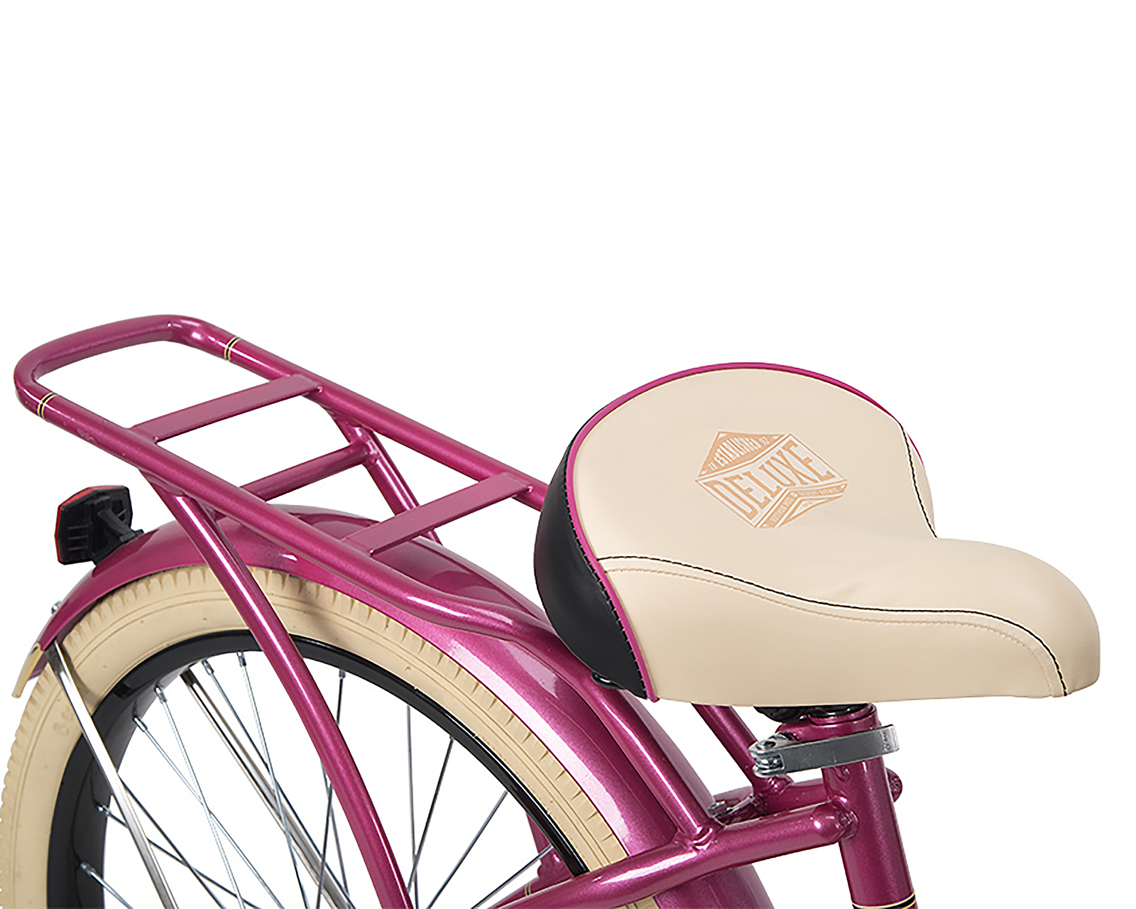 Foto 4 pulgar | Foto 3 | Bicicleta Urbana Huffy Deluxe Champaña Rodada 24