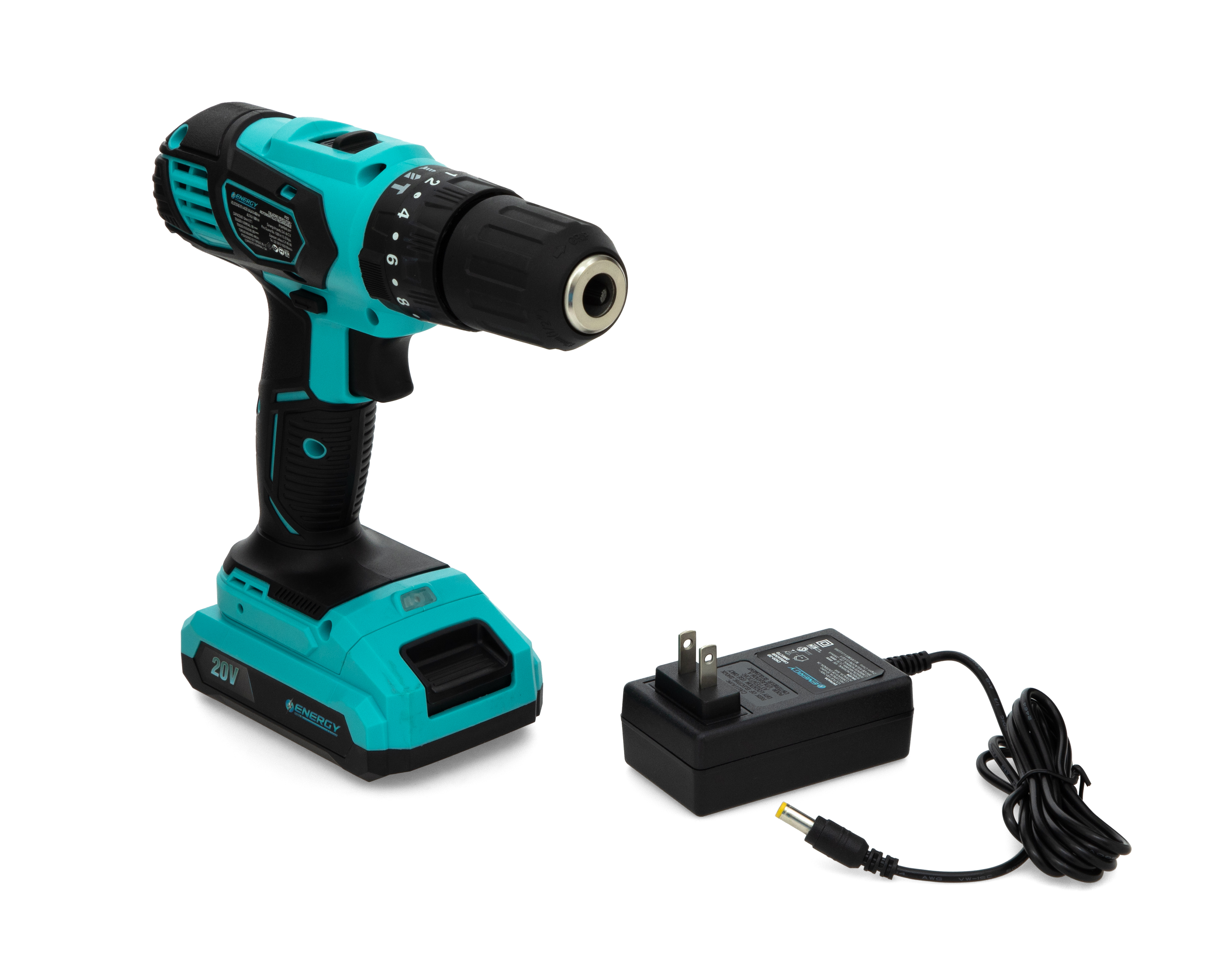 Taladro Percutor Energy P20 C1 20 V 3 Piezas
