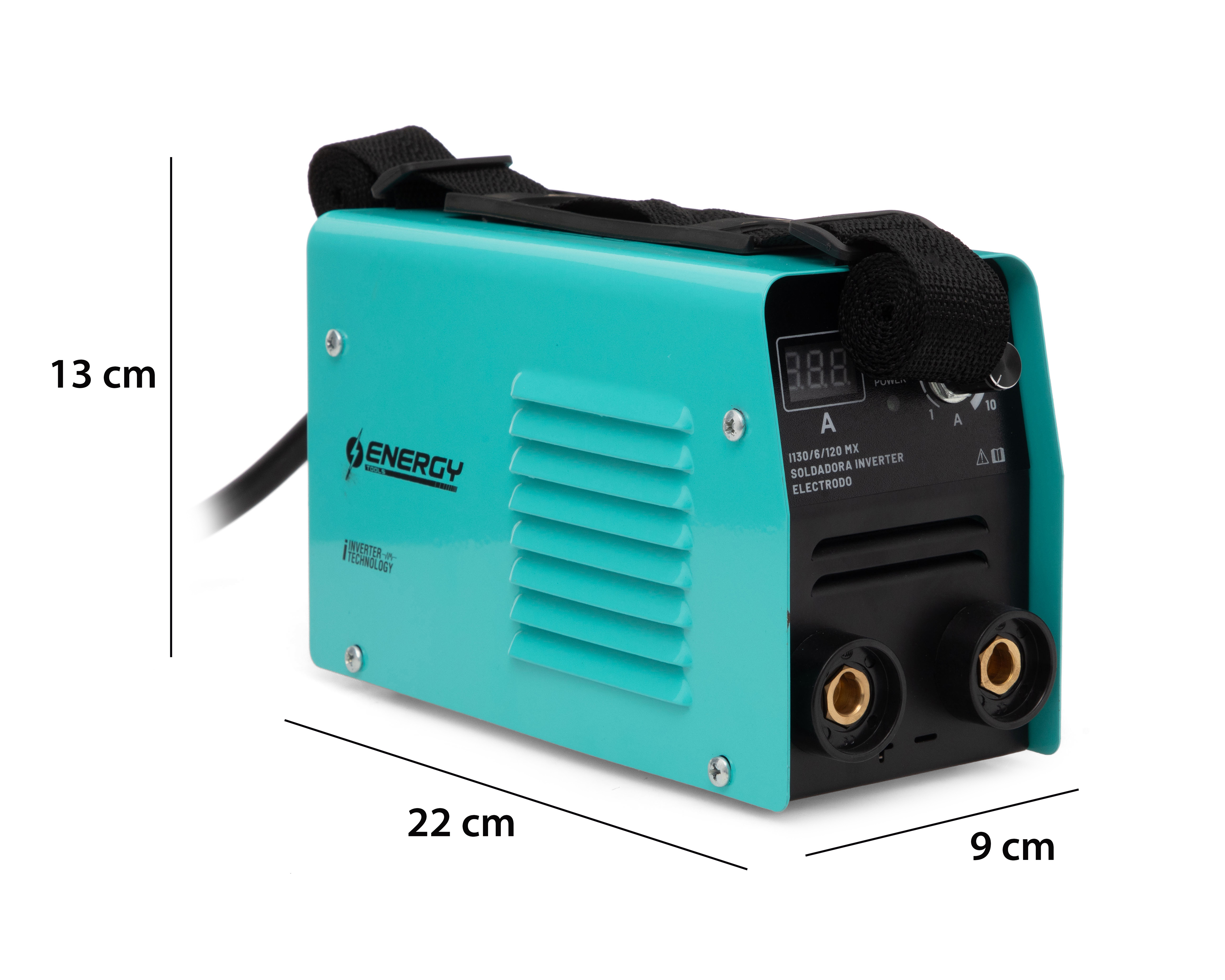 Foto 9 pulgar | Foto 8 | Soldadora Inverter Electrodo Energy Tools I130/6/120 MX 3 Accesorios