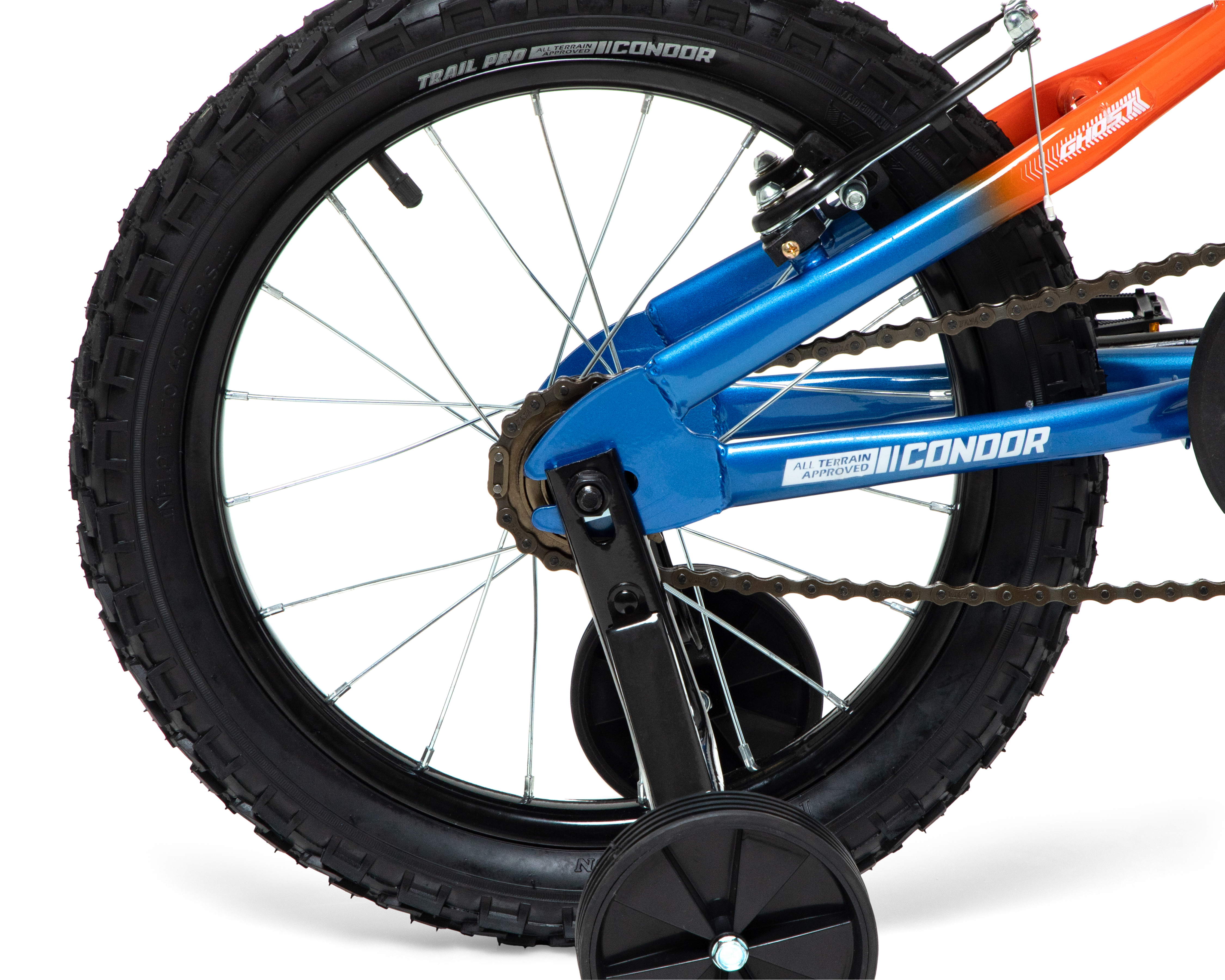 Foto 5 | Foto 5 | Bicicleta Infantil Ghost Mark Rodada 16 Azul