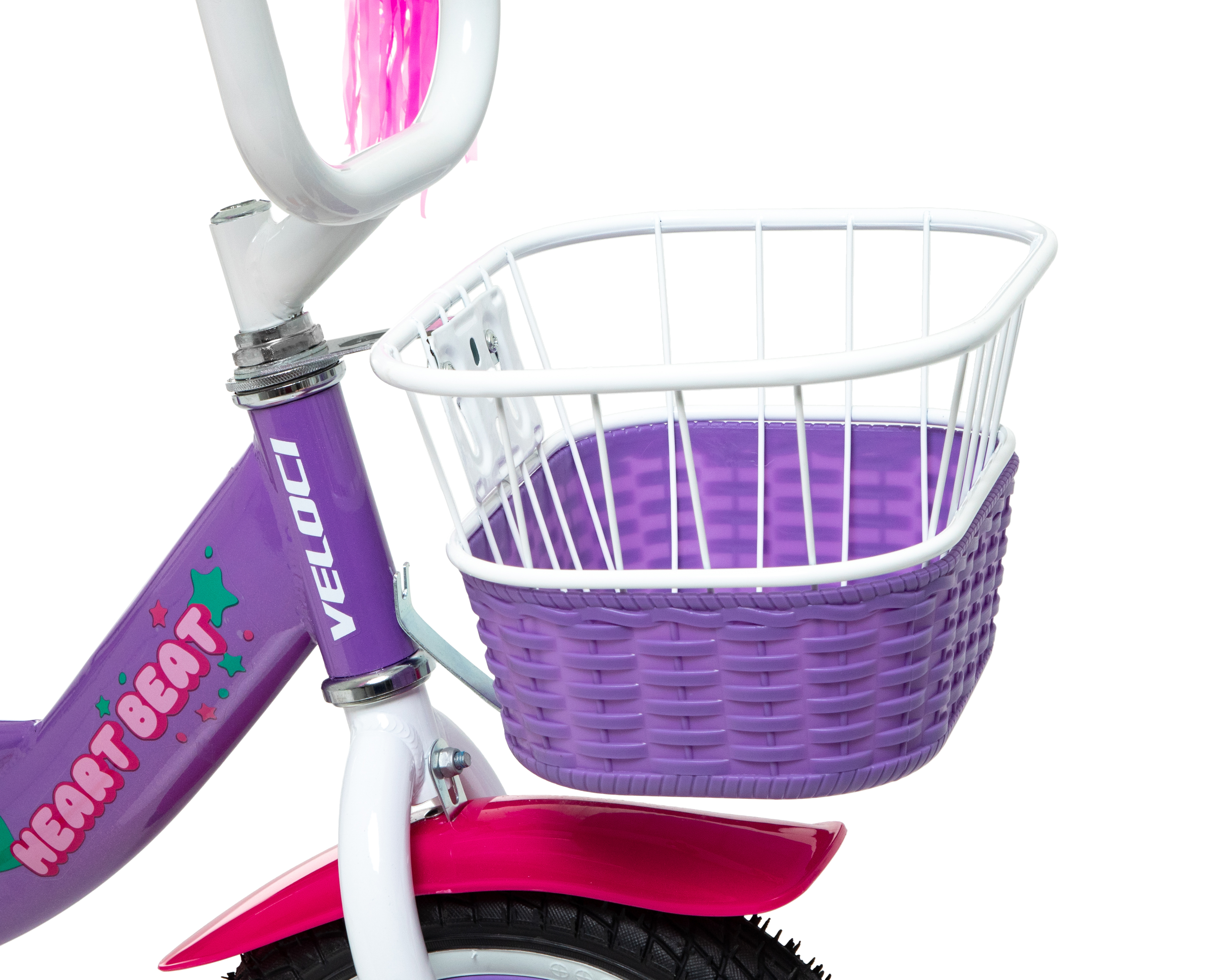 Foto 7 | Foto 7 | Bicicleta Infantil Veloci Heart Beat Rodada 12 Morada