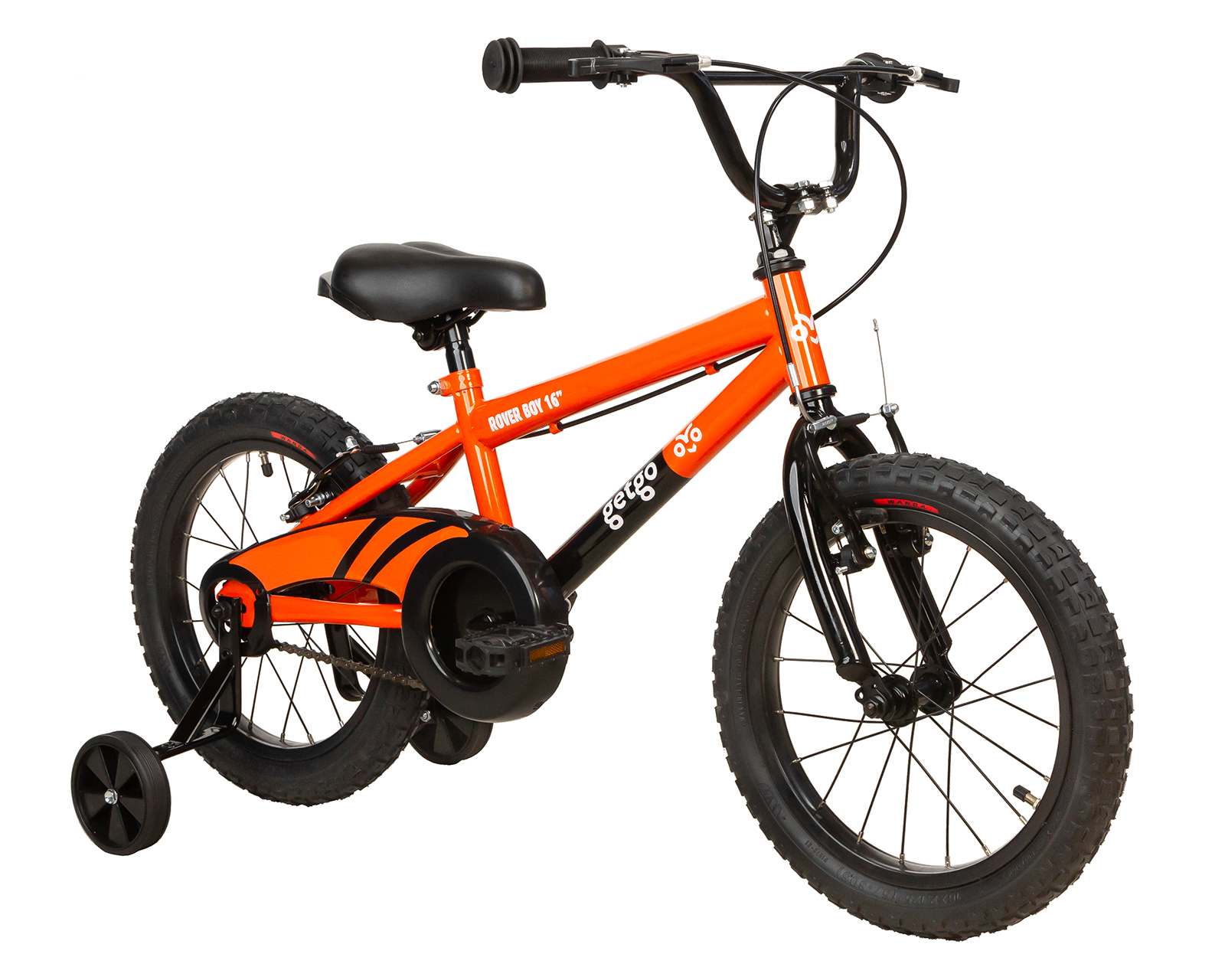 Bicicleta Infantil Getgo Rover Rodada 16 Anaranjada