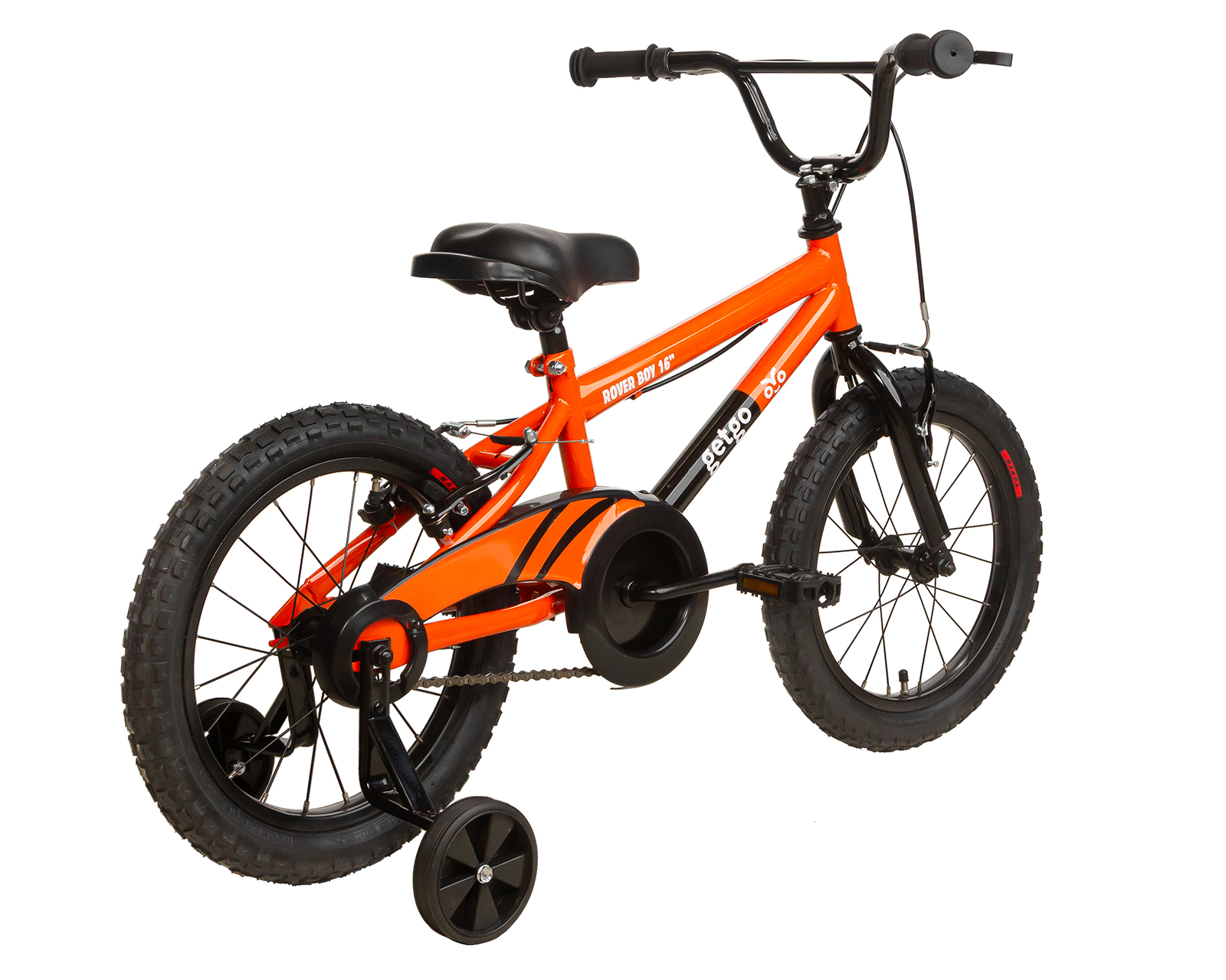 Foto 4 pulgar | Foto 3 | Bicicleta Infantil Getgo Rover Rodada 16 Anaranjada