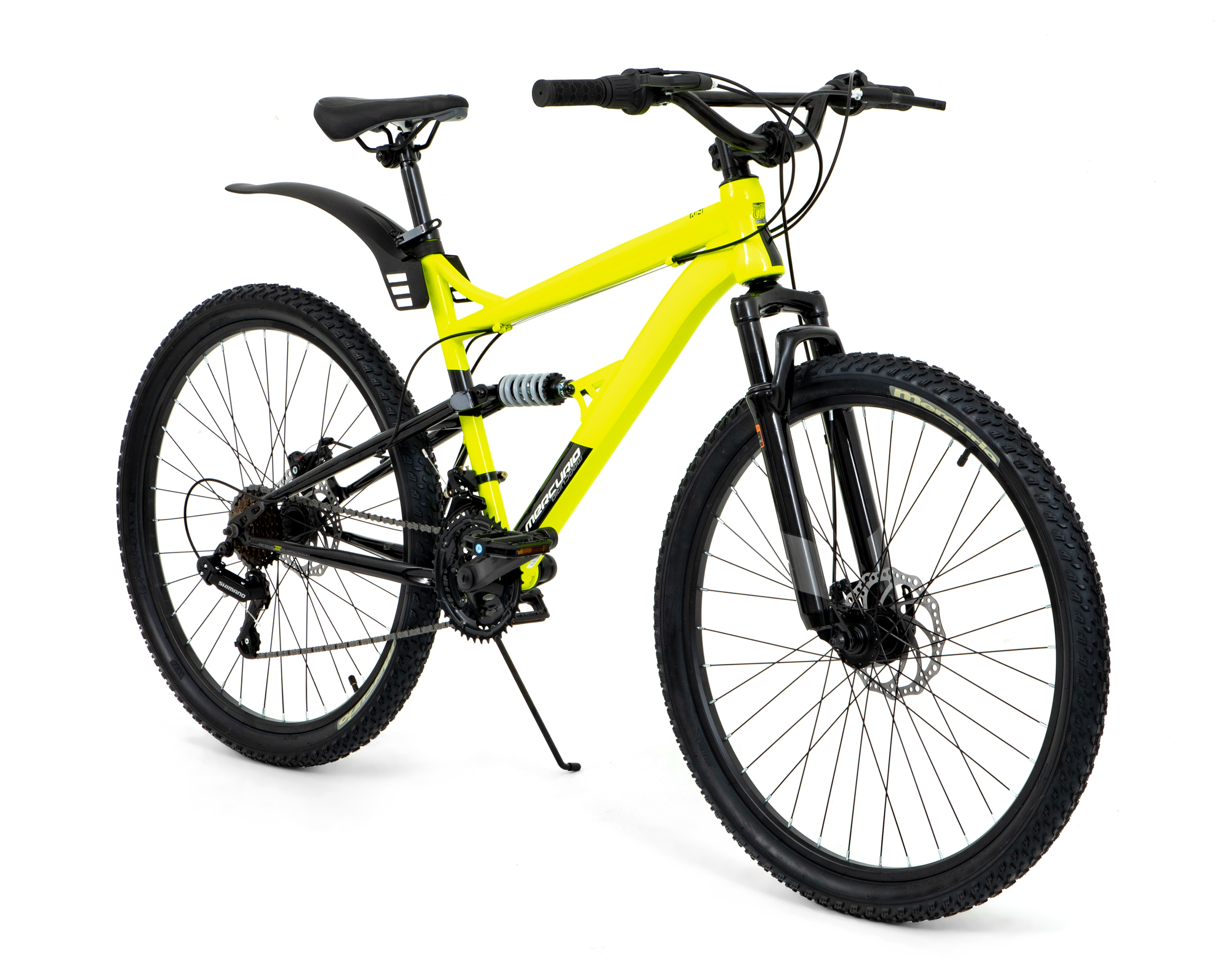 Foto 1 | Foto 1 | Bicicleta de Montaña Mercurio DS Kaizer Rodada 26 Amarilla