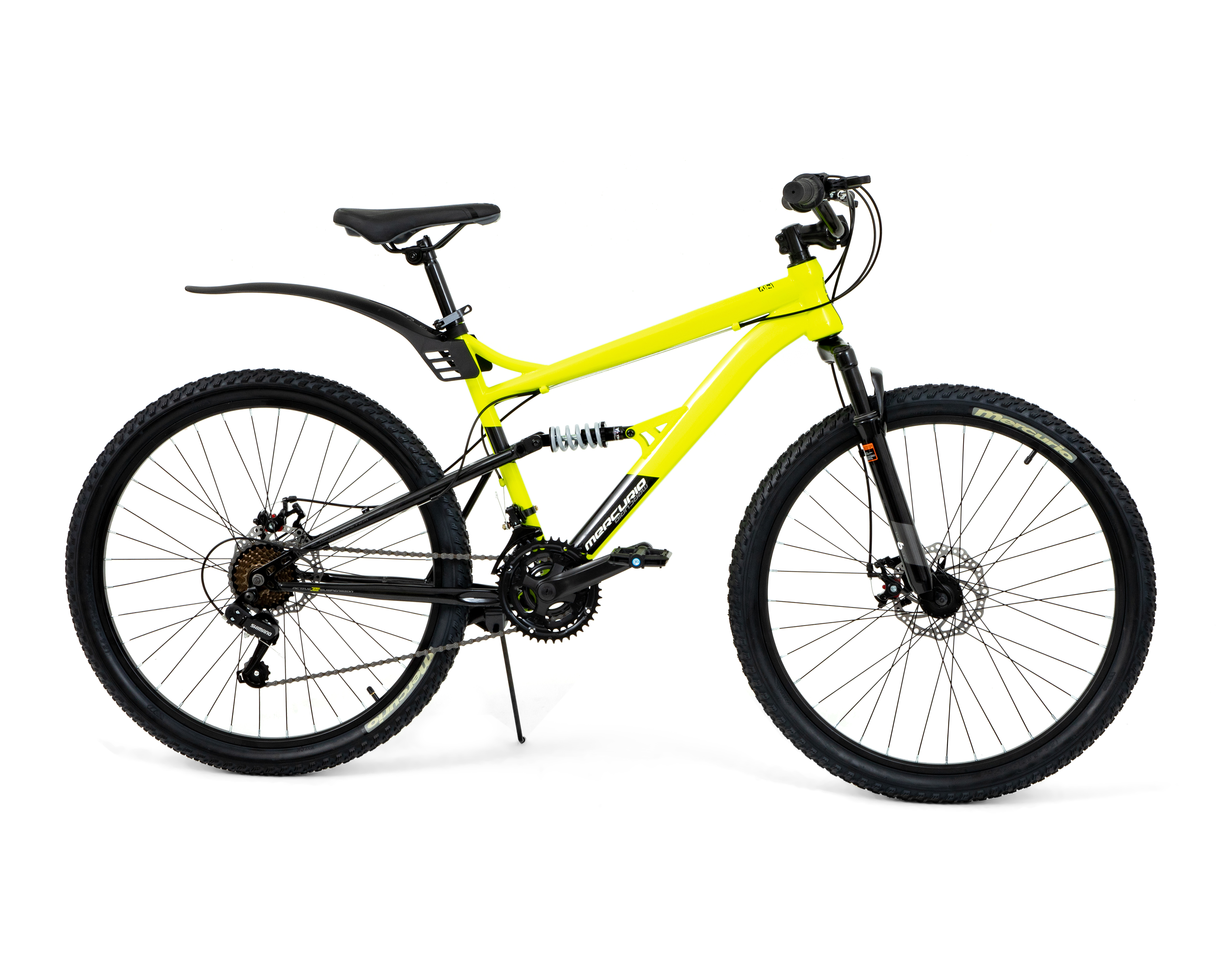 Foto 3 pulgar | Foto 2 | Bicicleta de Montaña Mercurio DS Kaizer Rodada 26 Amarilla