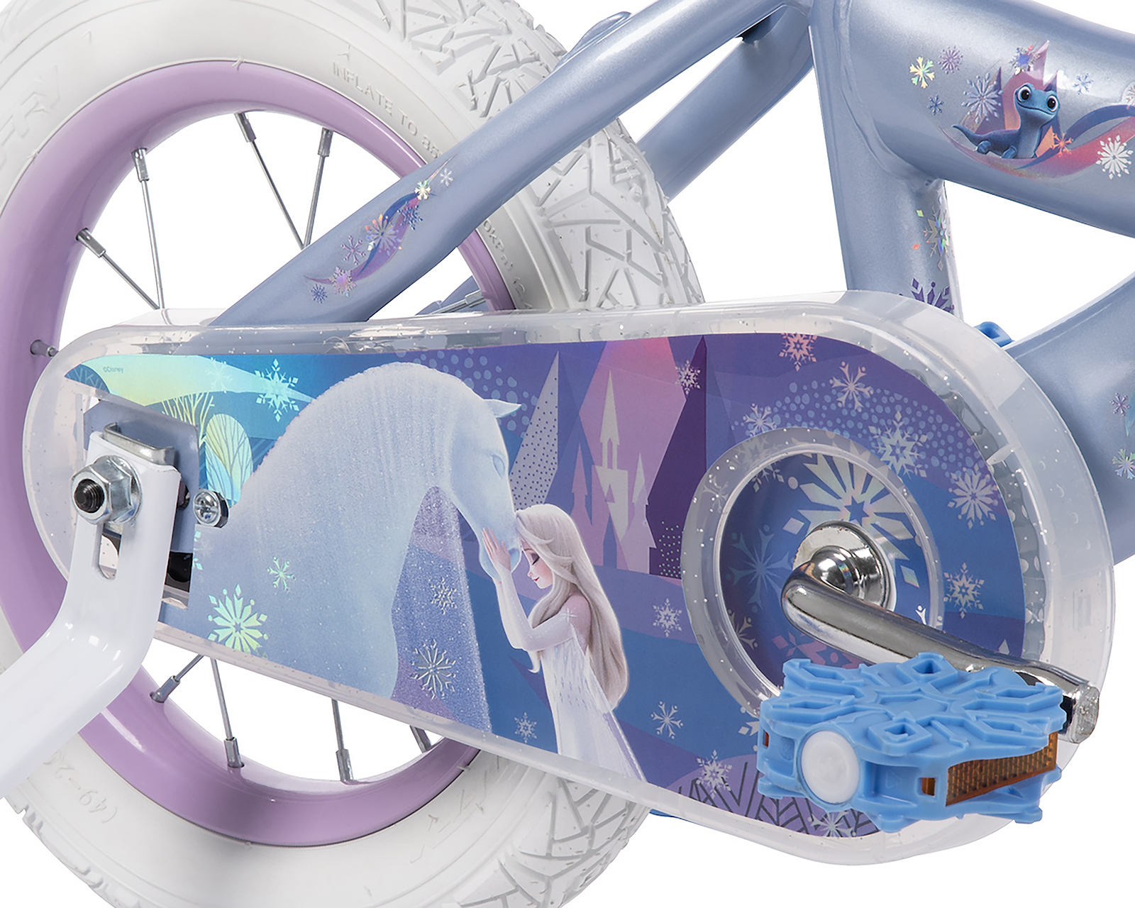 Foto 7 pulgar | Foto 6 | Bicicleta Infantil Huffy Frozen 12 Azul