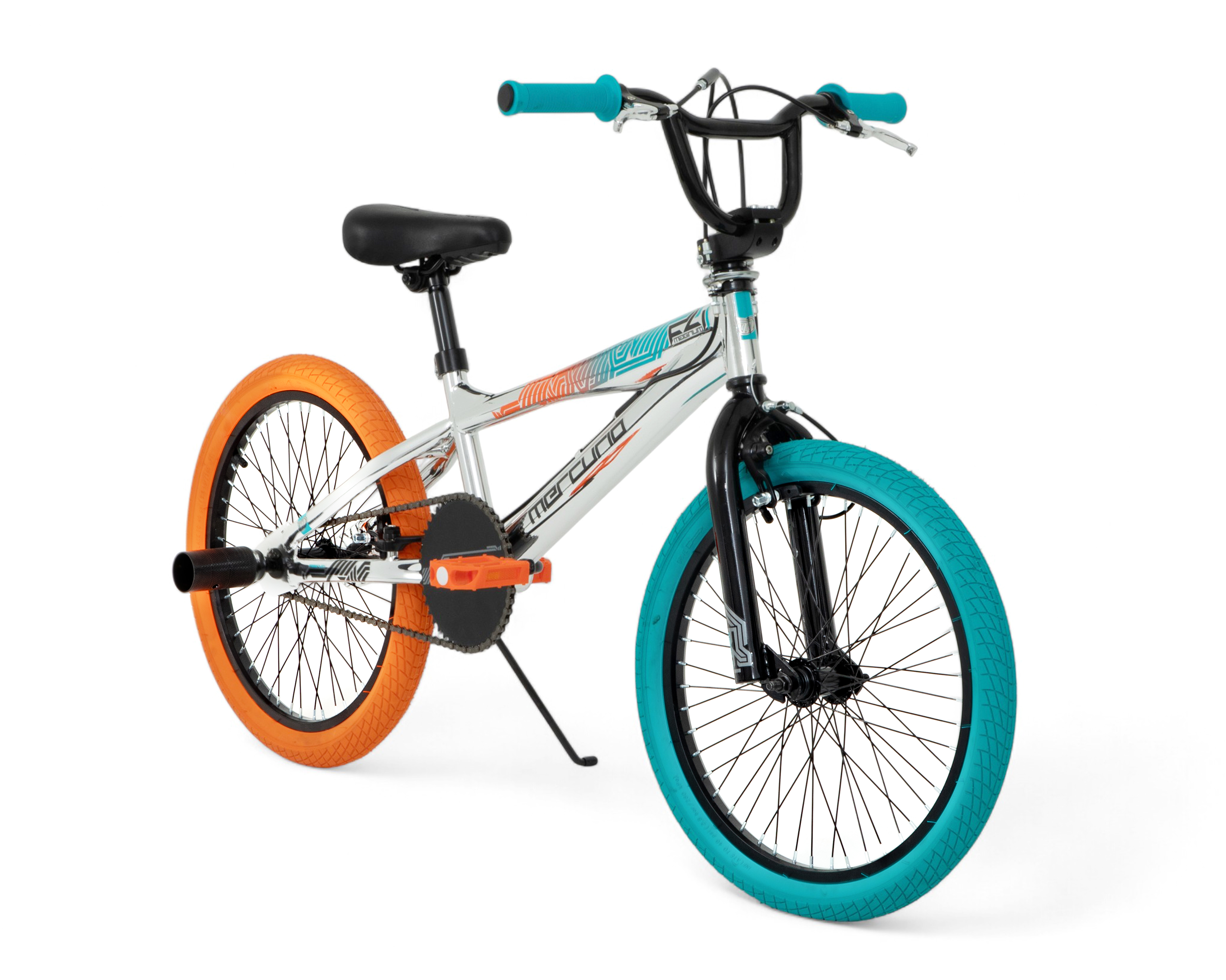 Foto 2 pulgar | Foto 1 | Bicicleta Freestyle Mercurio BMX Magnum Rodada 20 Multicolor