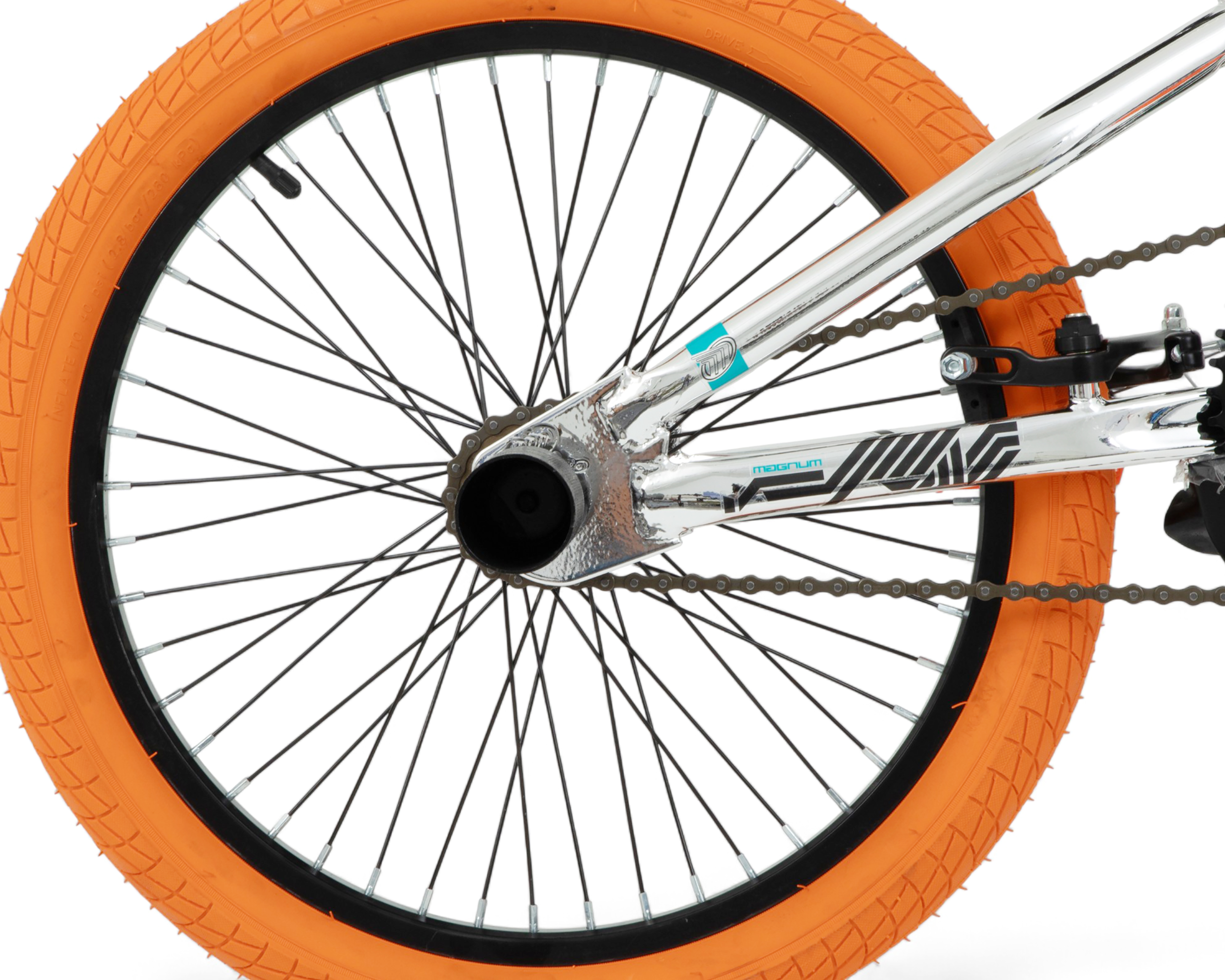 Foto 6 pulgar | Foto 5 | Bicicleta Freestyle Mercurio BMX Magnum Rodada 20 Multicolor