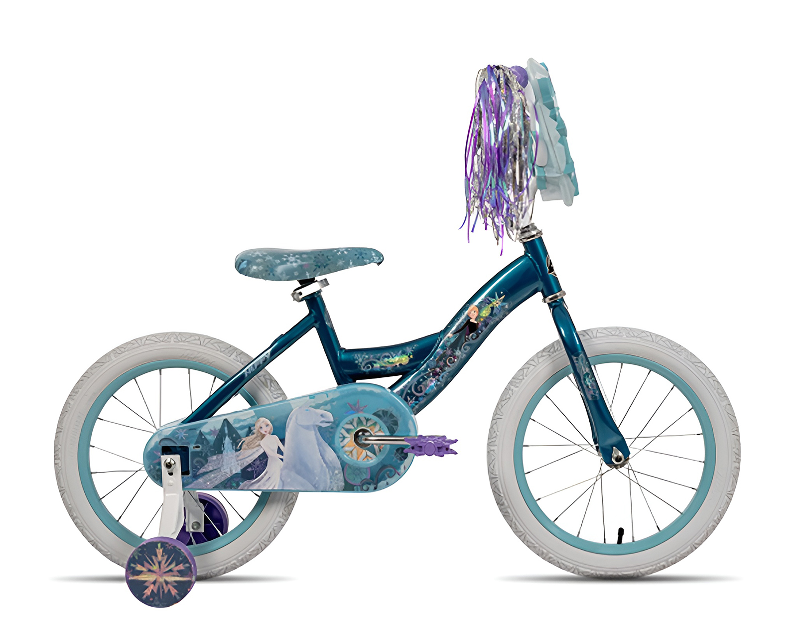 Foto 3 pulgar | Foto 2 | Bicicleta Infantil Huffy Frozen Rodada 16 Verde