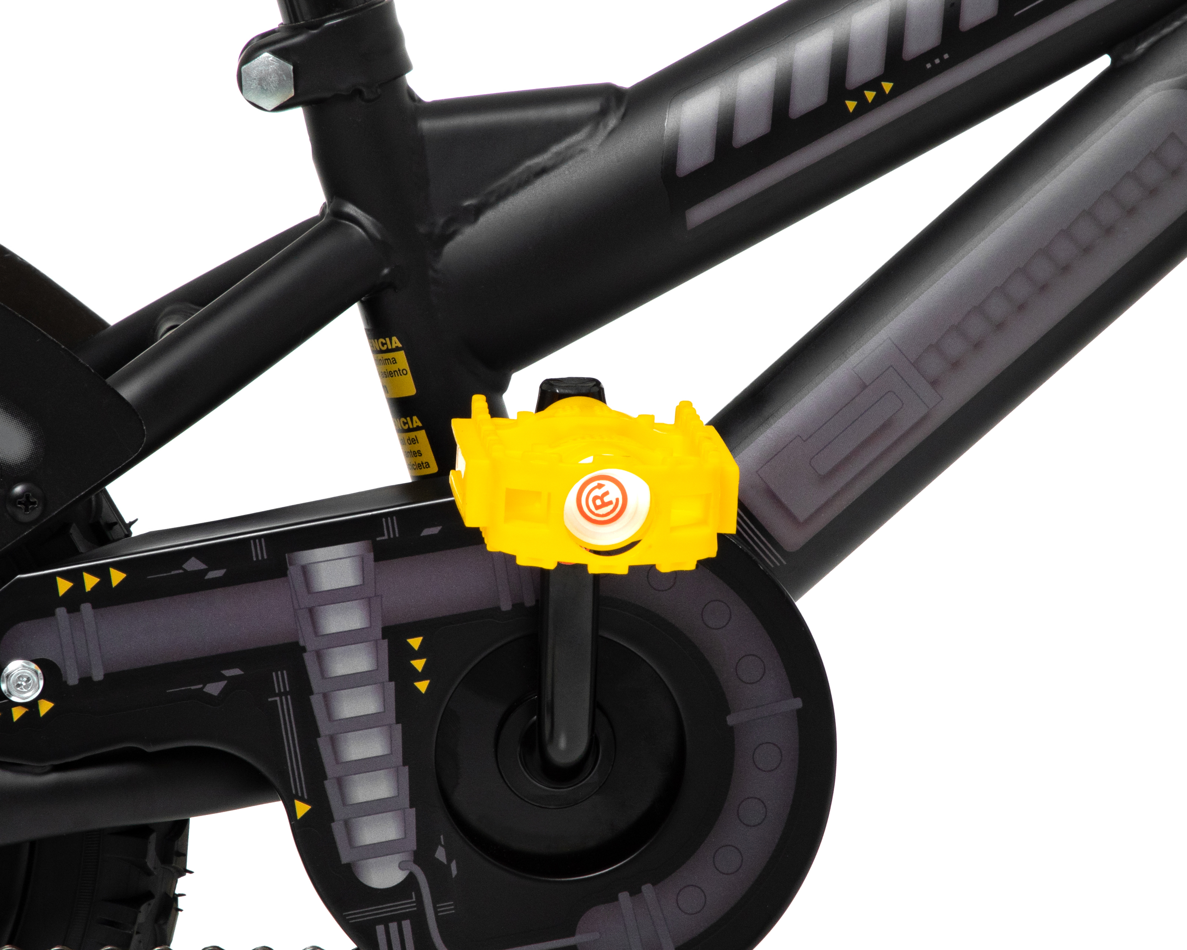 Foto 6 | Foto 6 | Bicicleta Infantil DC Batman Rodada 12 Negra