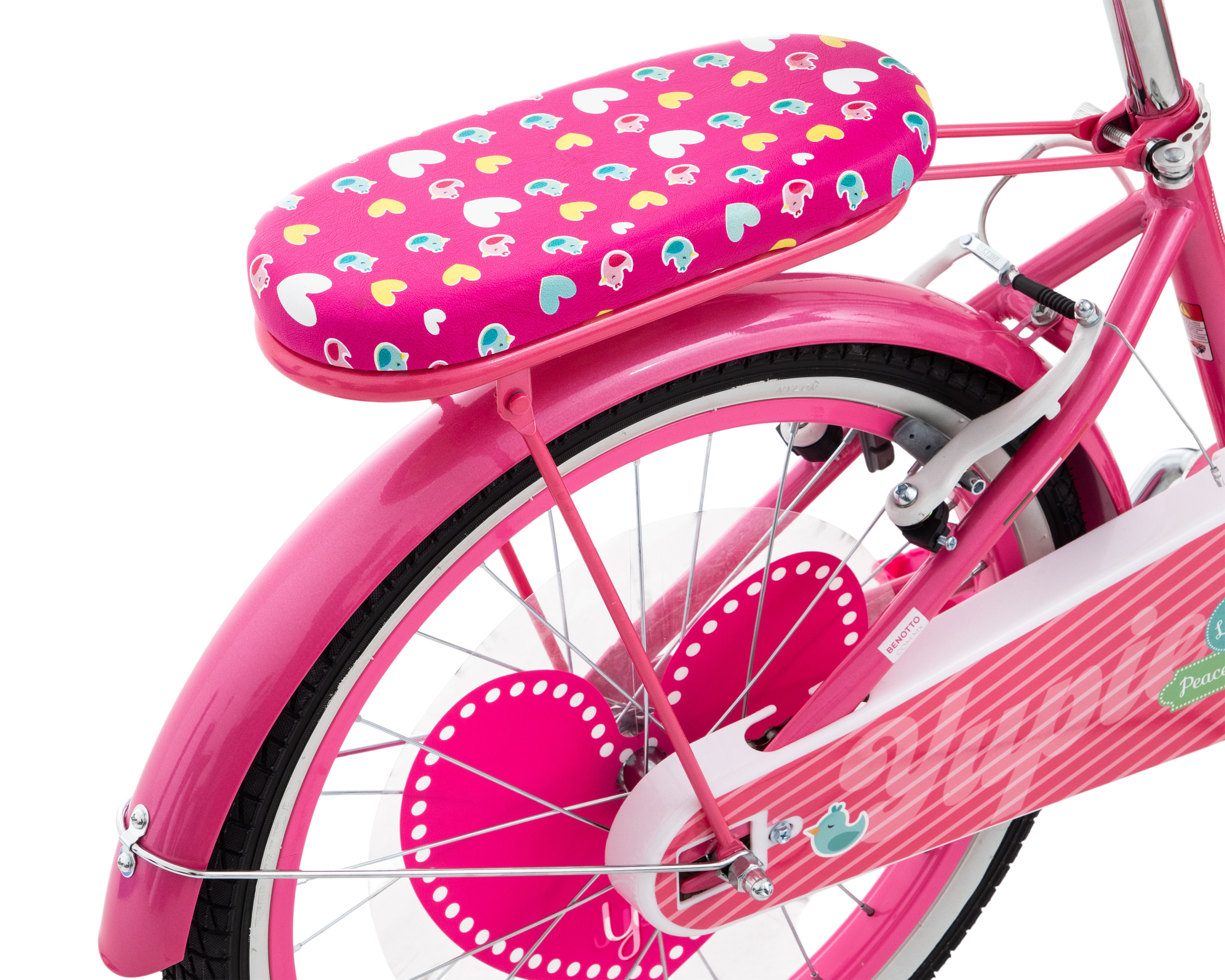 Foto 6 | Foto 6 | Bicicleta Infantil Benotto Yupie Rodada 20 Rosa