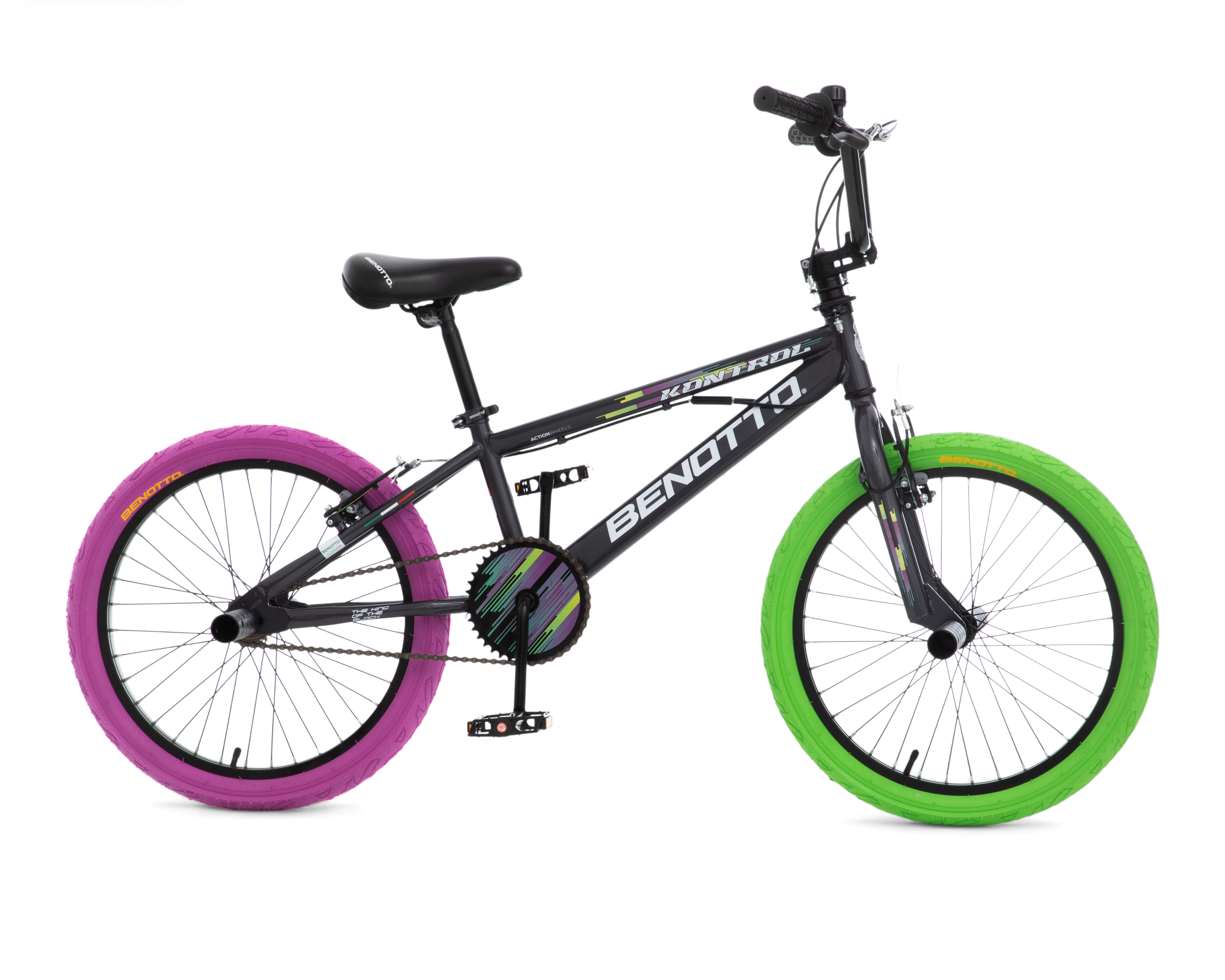 Foto 3 pulgar | Foto 2 | Bicicleta Infantil Benotto Kontrol R20 Rodada 20 Multicolor