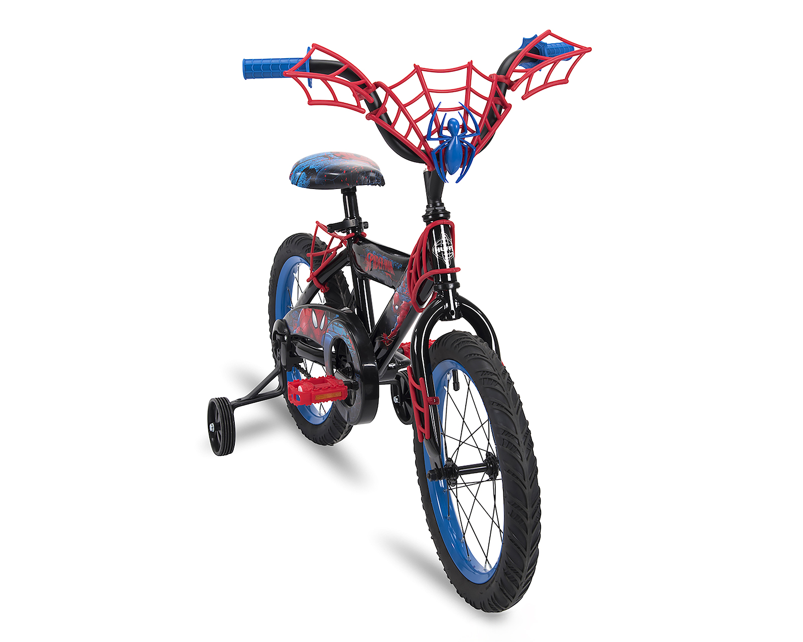 Bicicleta Infantil Huffy Spider-Man Rodada 16 Negra