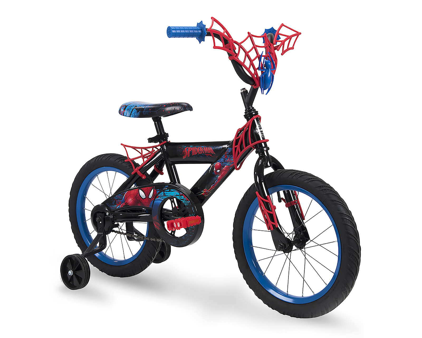 Foto 3 pulgar | Foto 2 | Bicicleta Infantil Huffy Spider-Man Rodada 16 Negra