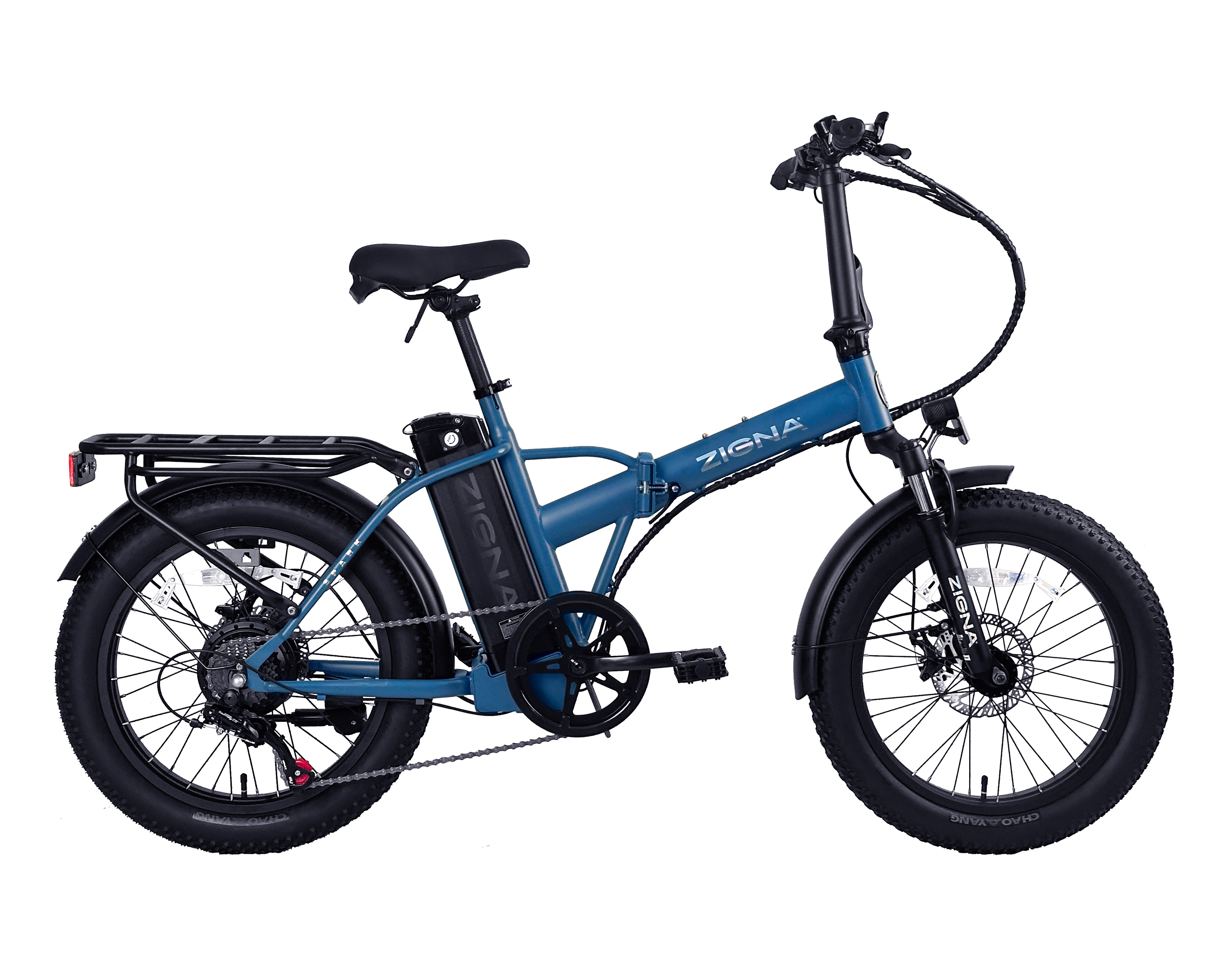 Foto 3 pulgar | Foto 2 | Bicicleta Eléctrica Motor 350 W Zigna Spark Rodada 20 Azul