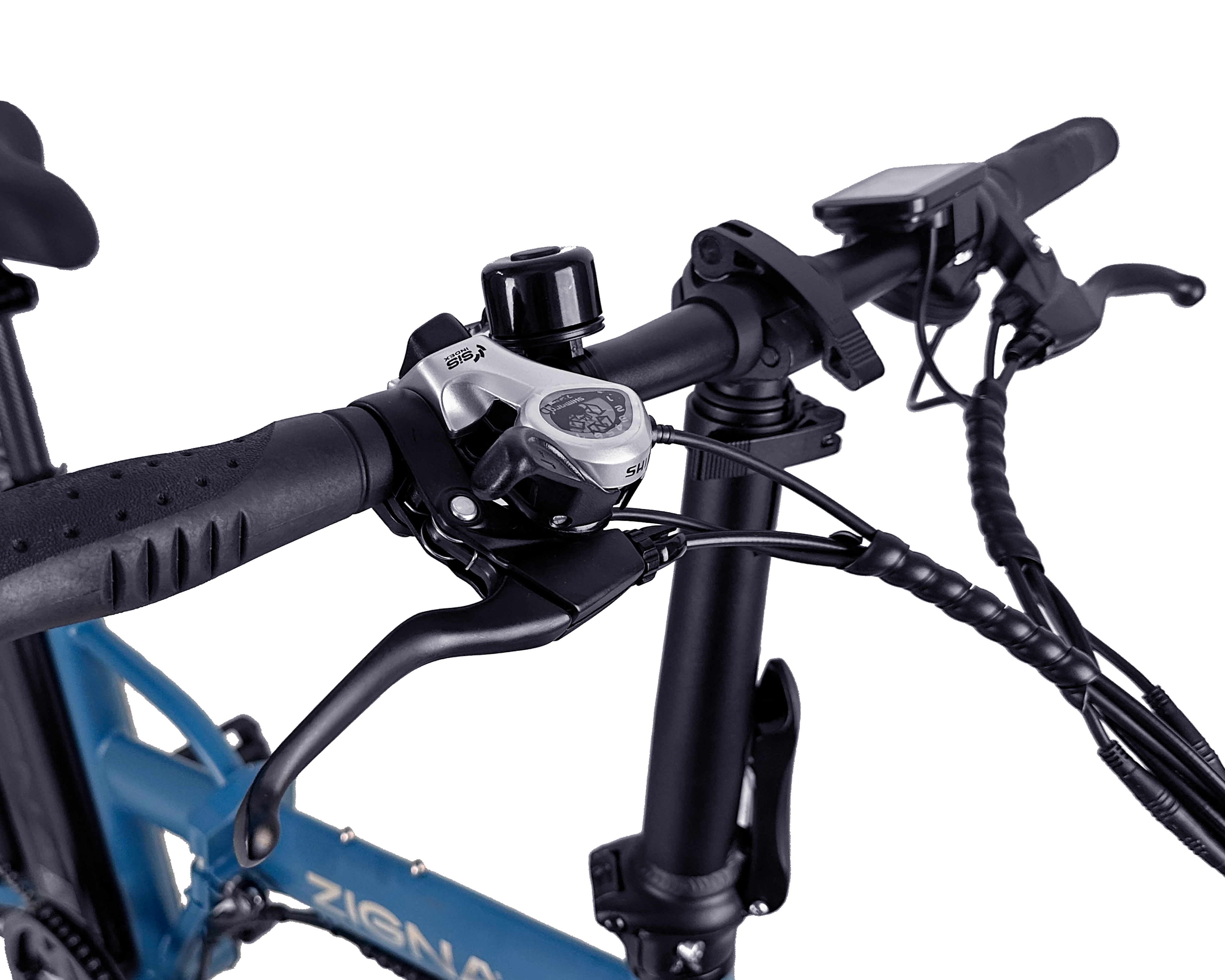 Foto 4 pulgar | Foto 3 | Bicicleta Eléctrica Motor 350 W Zigna Spark Rodada 20 Azul