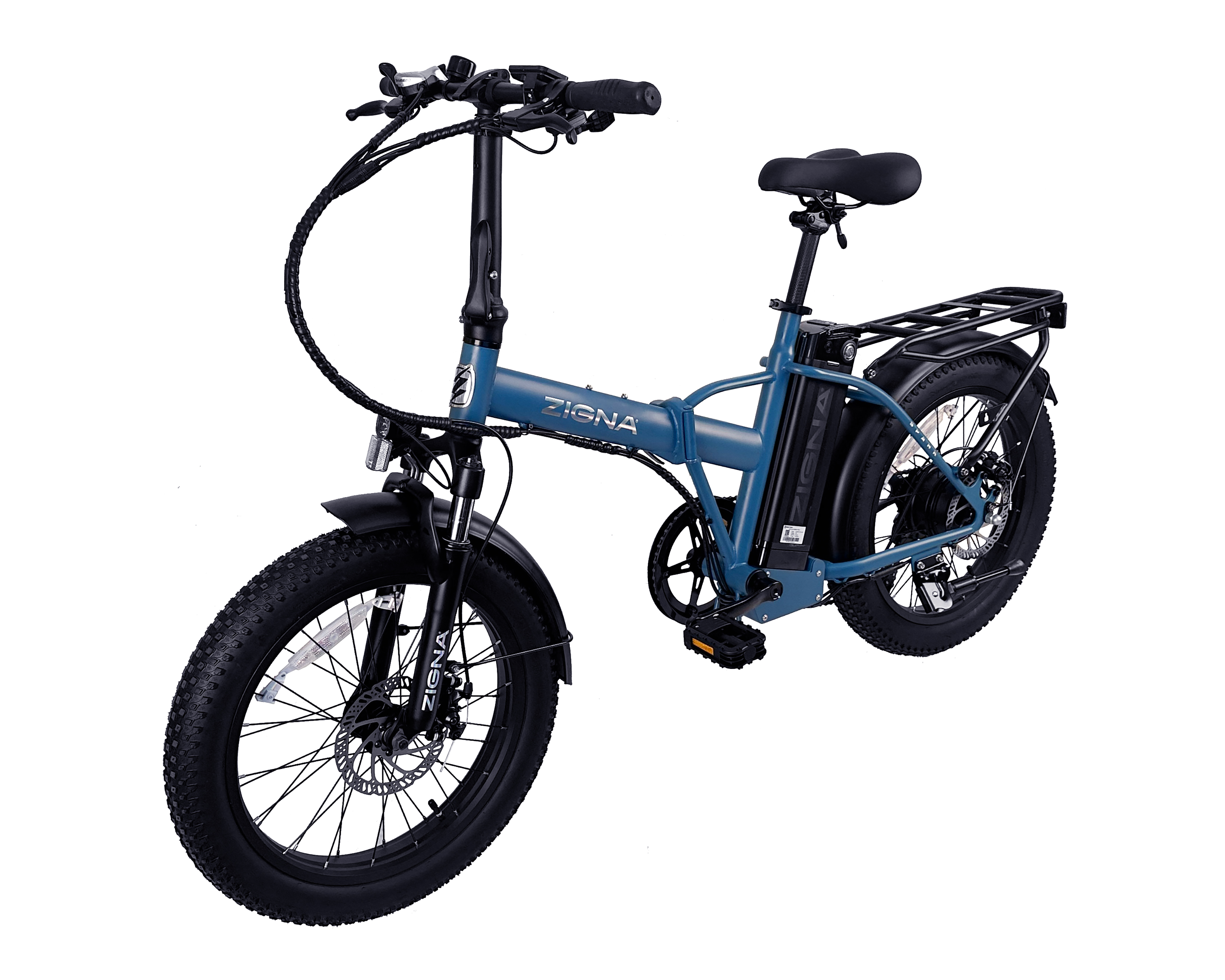 Foto 6 pulgar | Foto 5 | Bicicleta Eléctrica Motor 350 W Zigna Spark Rodada 20 Azul