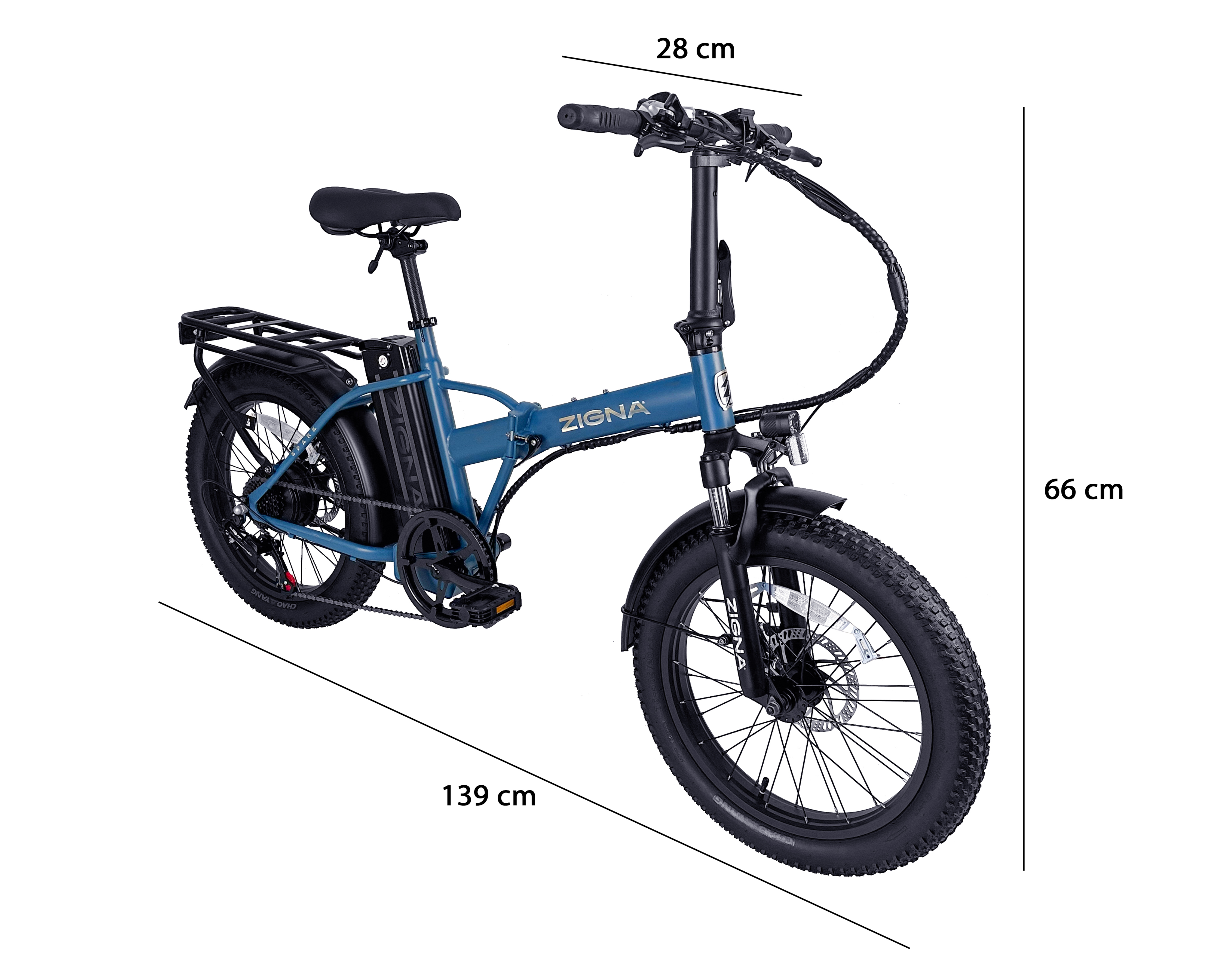 Foto 7 pulgar | Foto 6 | Bicicleta Eléctrica Motor 350 W Zigna Spark Rodada 20 Azul