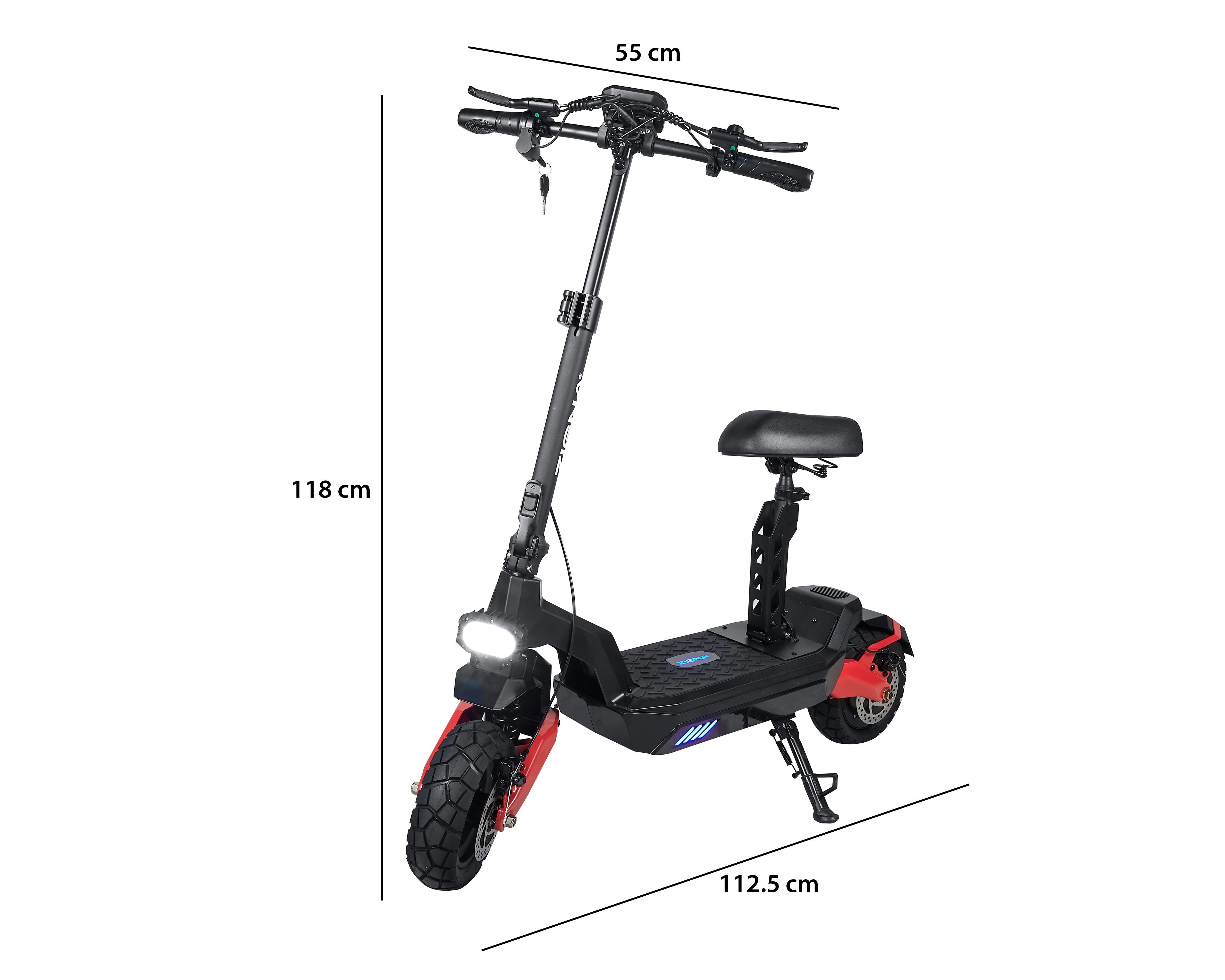 Foto 8 pulgar | Foto 7 | Scooter Eléctrico Zigna Rev 500 25 km/h Negro