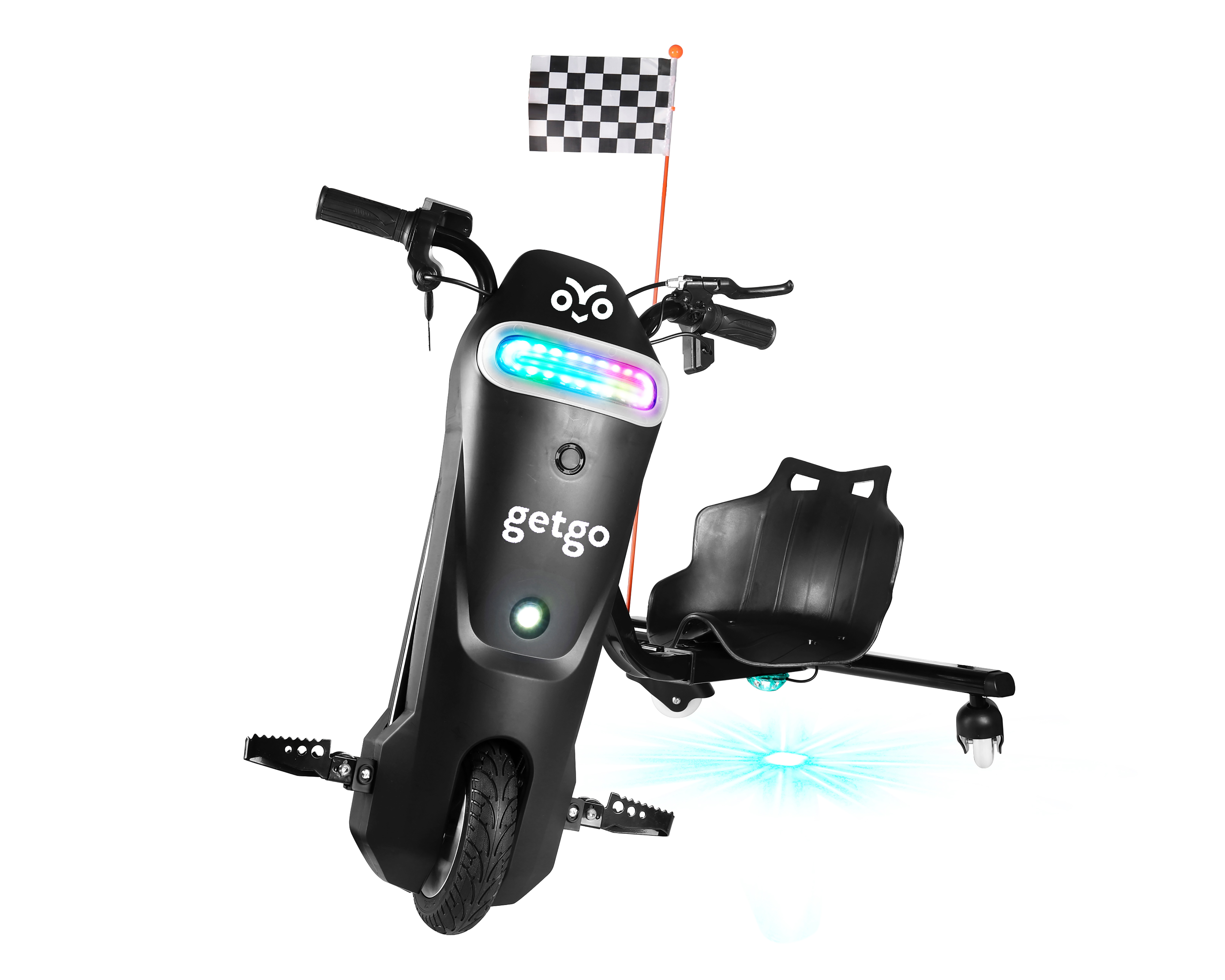 Triciclo Eléctrico GetGo Get Twist hasta 20 km/h Negro
