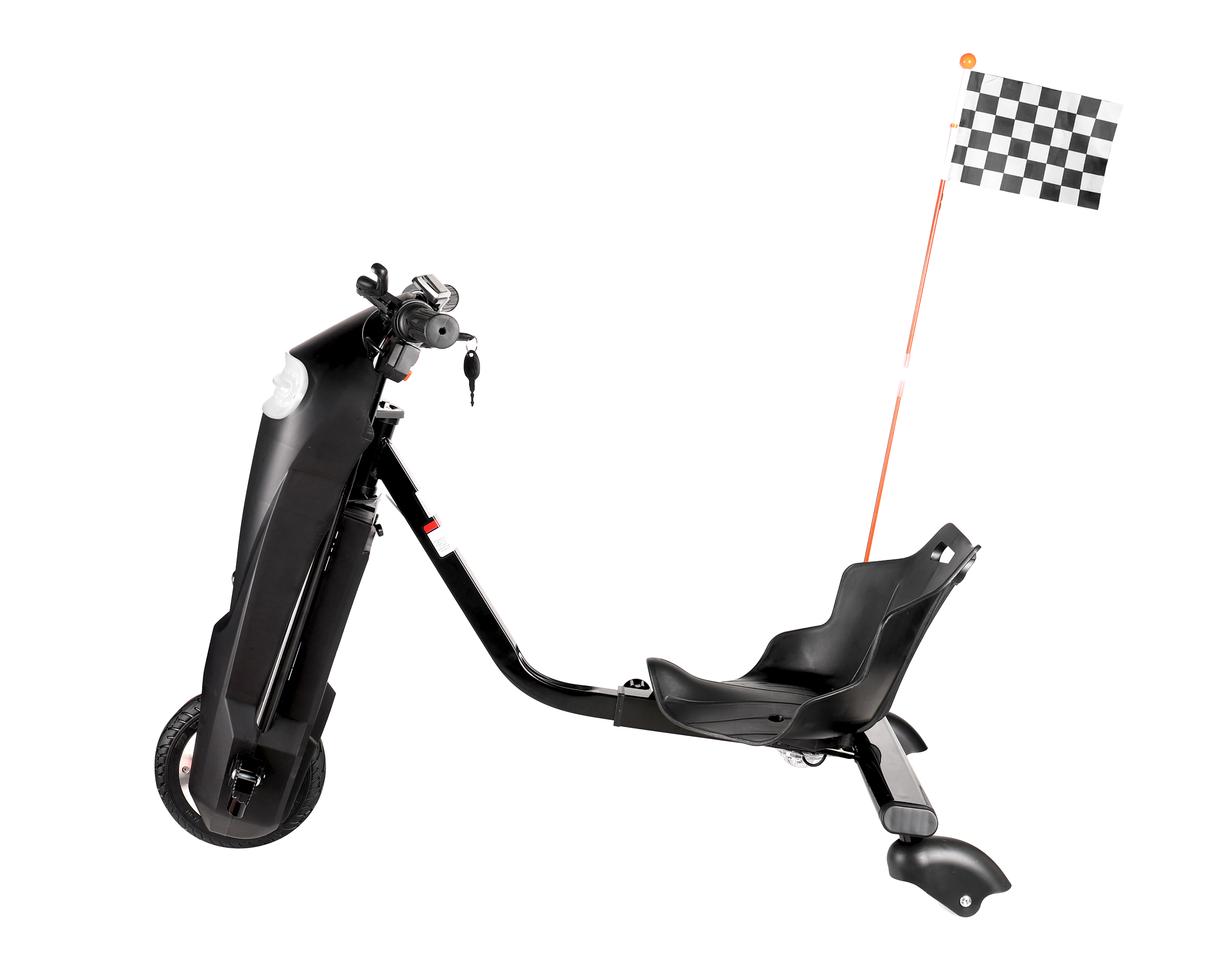 Foto 4 pulgar | Foto 3 | Triciclo Eléctrico GetGo Get Twist hasta 20 km/h Negro