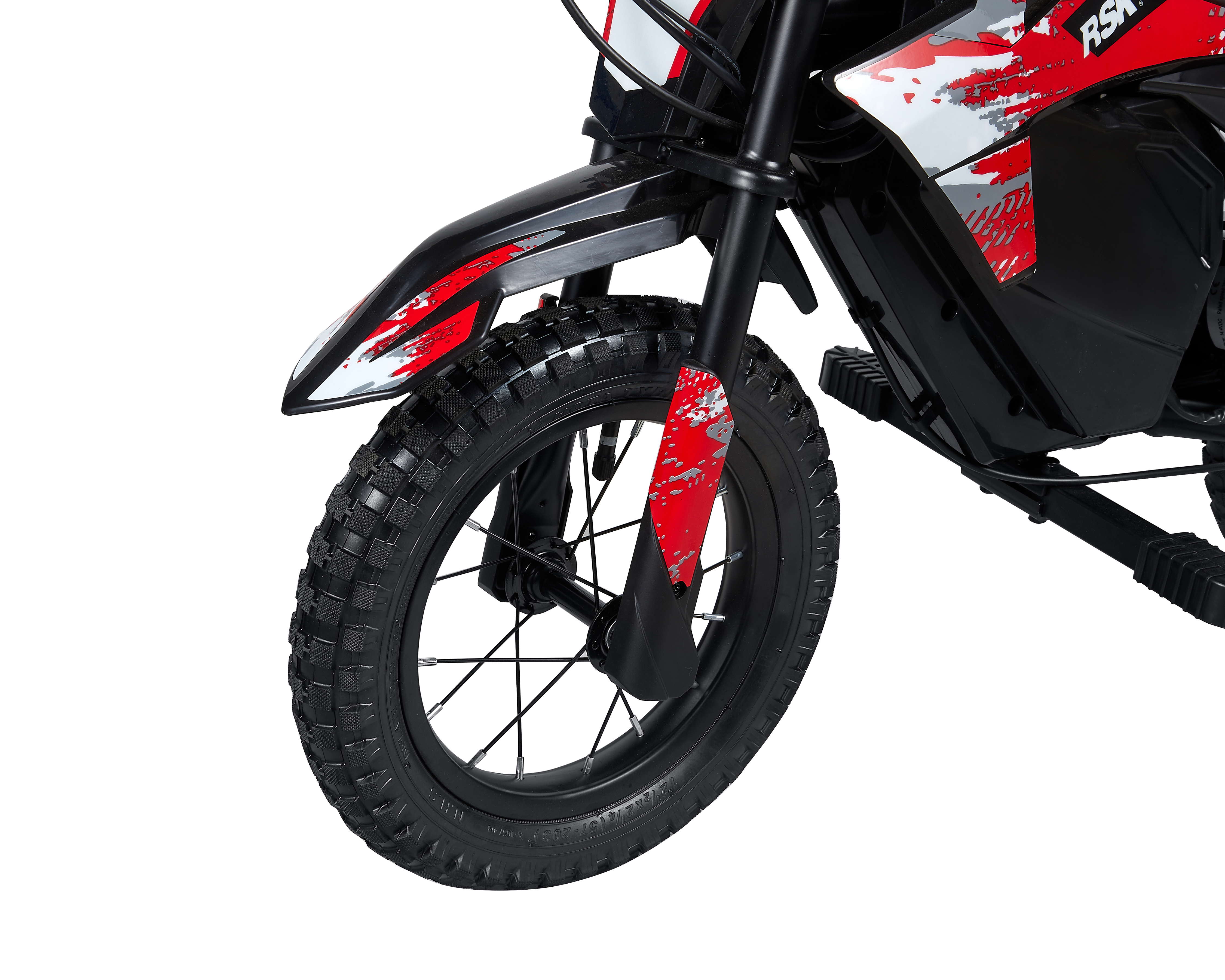Foto 7 pulgar | Foto 6 | Bicicleta Eléctrica Rsk Motorcycles E-Dirtbike 12 Roja