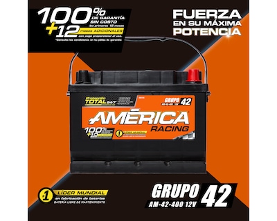 Foto 4 | Foto 4 | Acumulador América AM-42-400