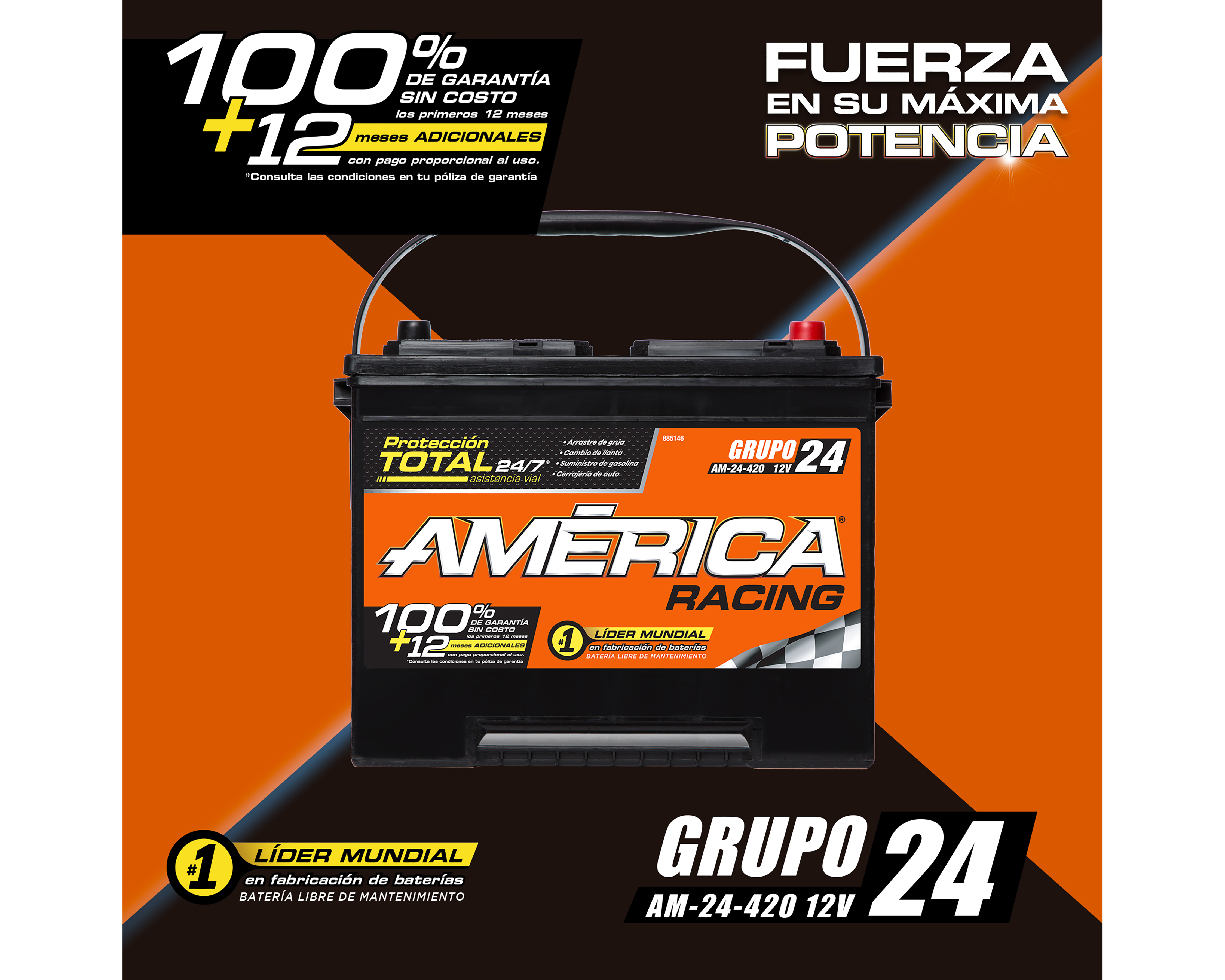 Foto 4 | Foto 4 | Acumulador América AM-24-420