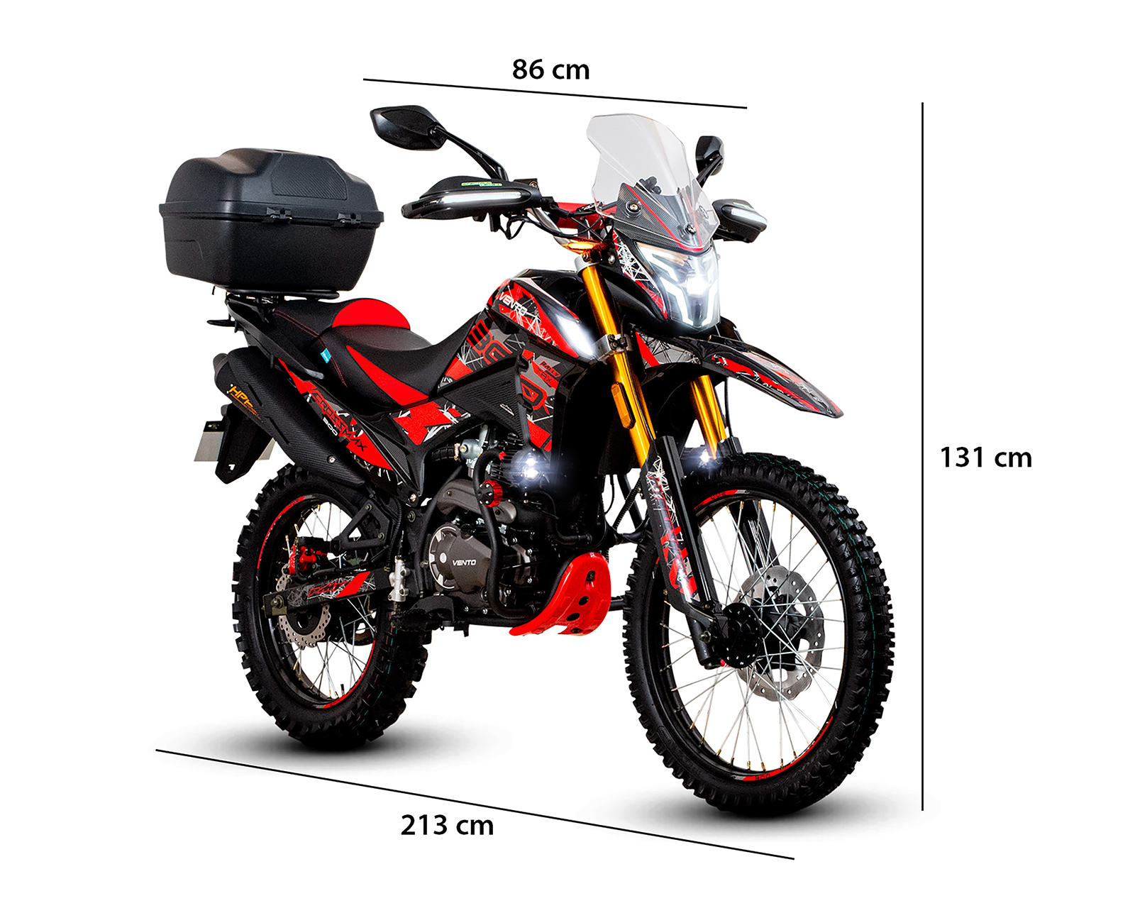 Foto 8 | Foto 8 | Motocicleta Vento Crossmax Rally TRX 300 cc 2025