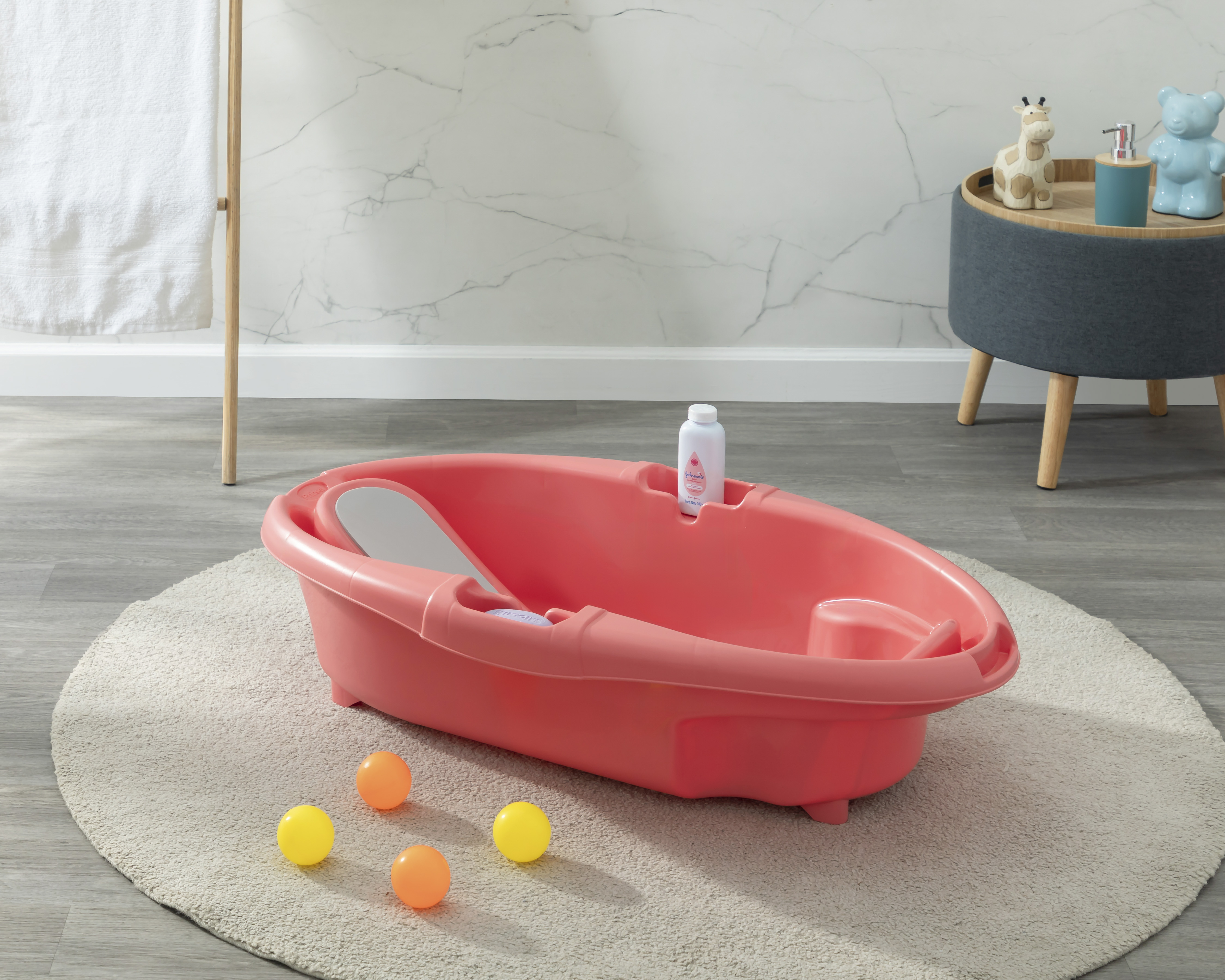 Foto 4 | Foto 4 | Bañera Rosa Prinsel para Bebé