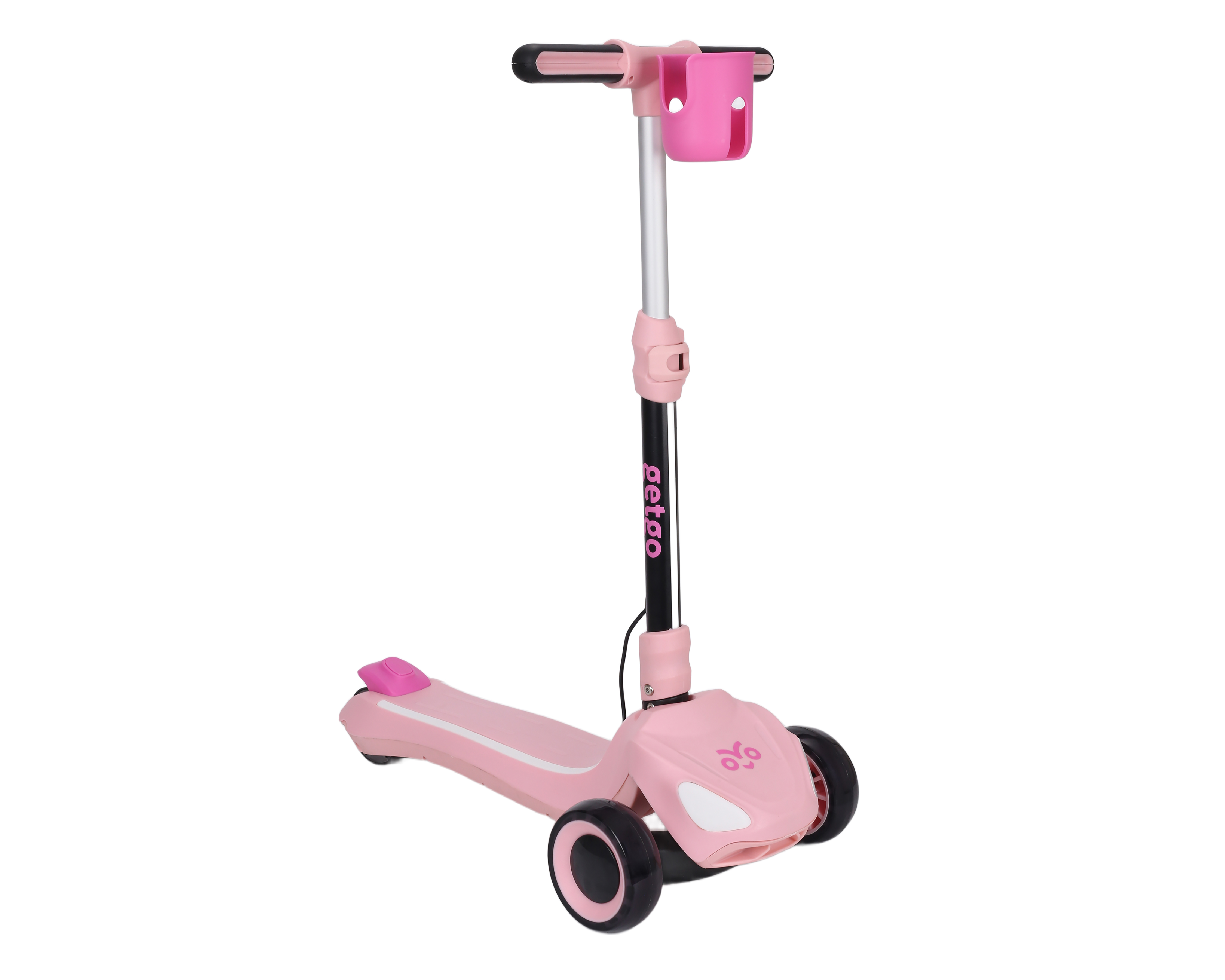 Foto 2 pulgar | Foto 1 | Scooter Eléctrico Getgo TriRide 8 km/h Rosa