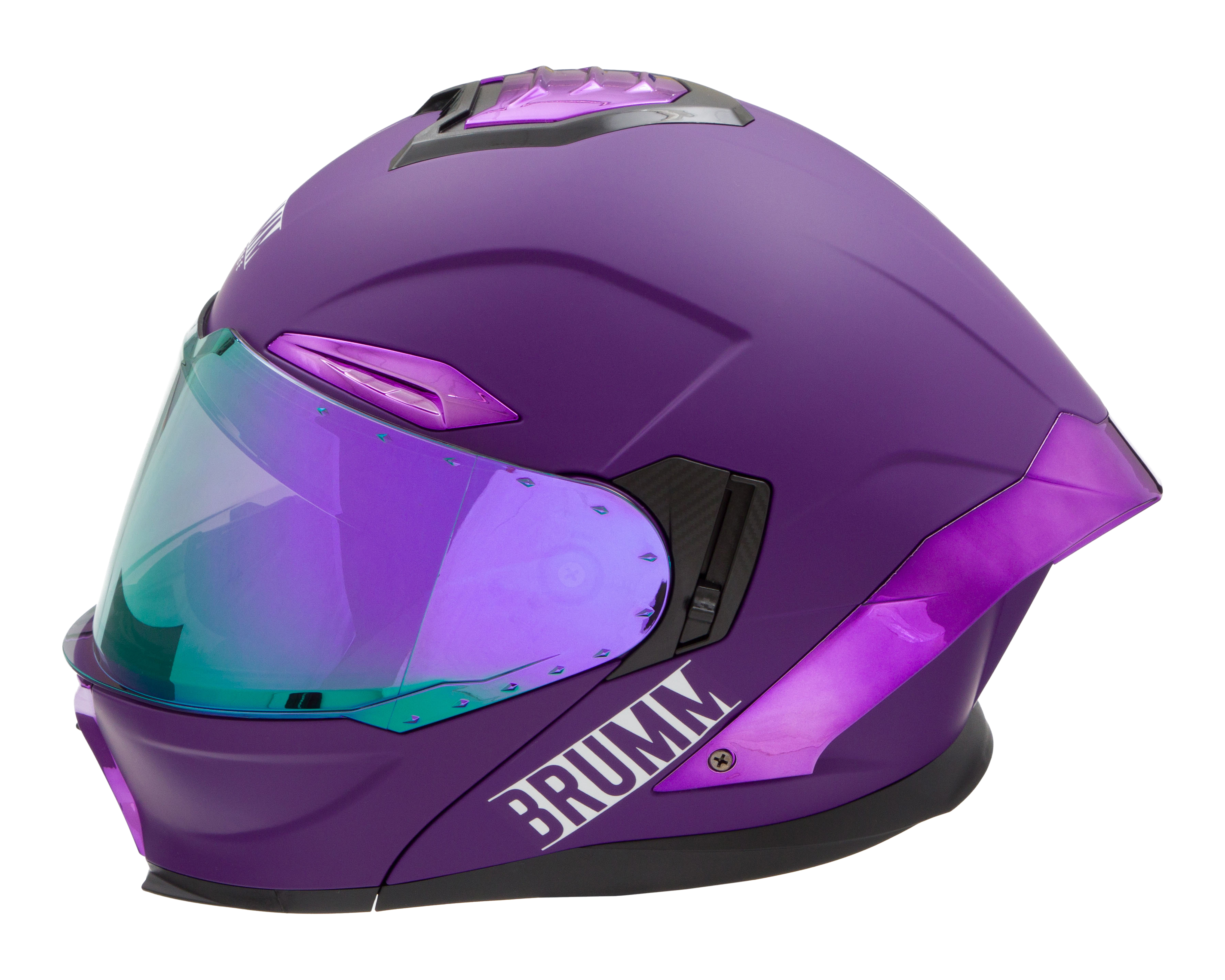 Foto 3 | Foto 3 | Casco para Motociclista Brumm Chico Morado
