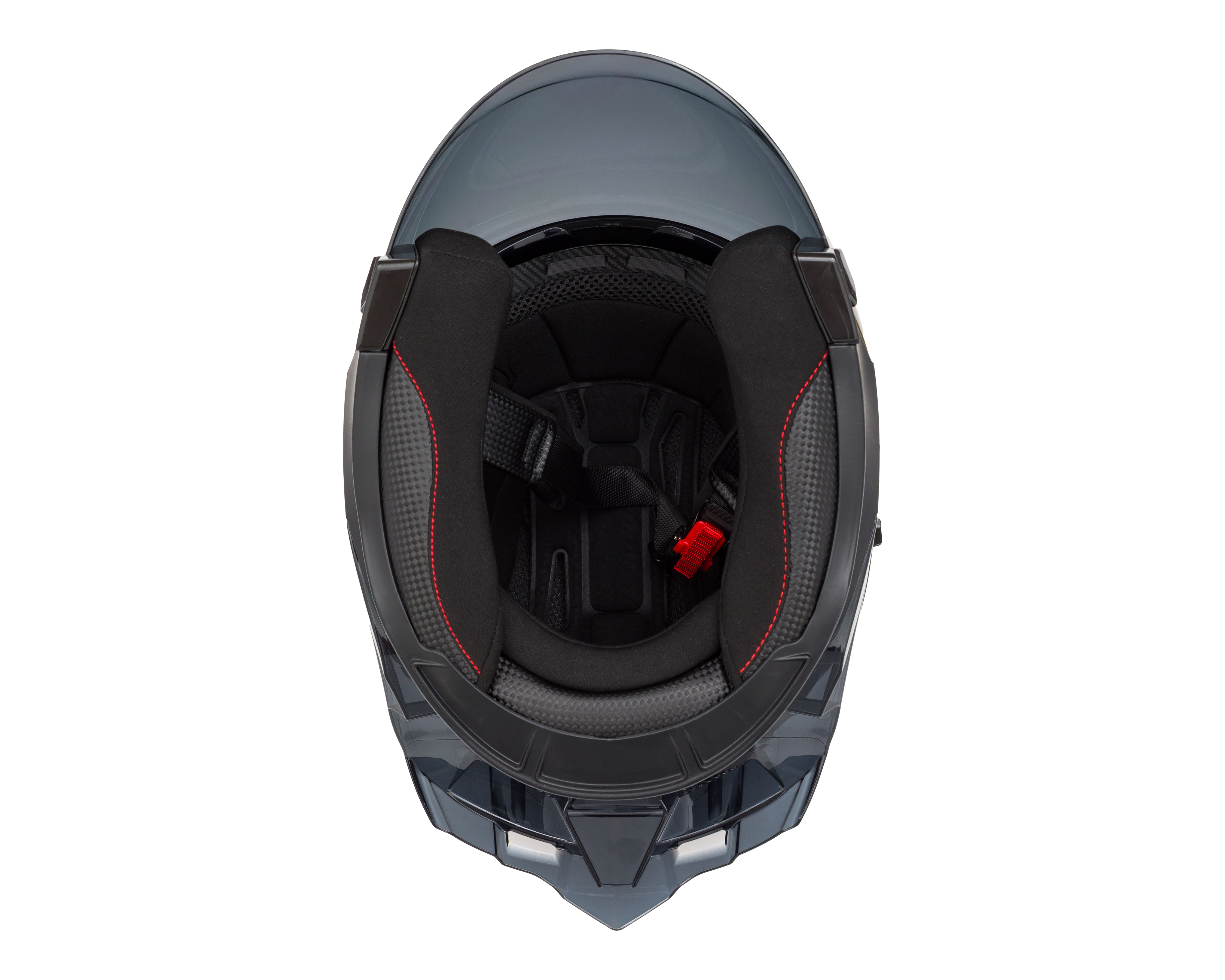 Foto 6 | Foto 6 | Casco para Motociclista Brumm Grande Negro 3/4
