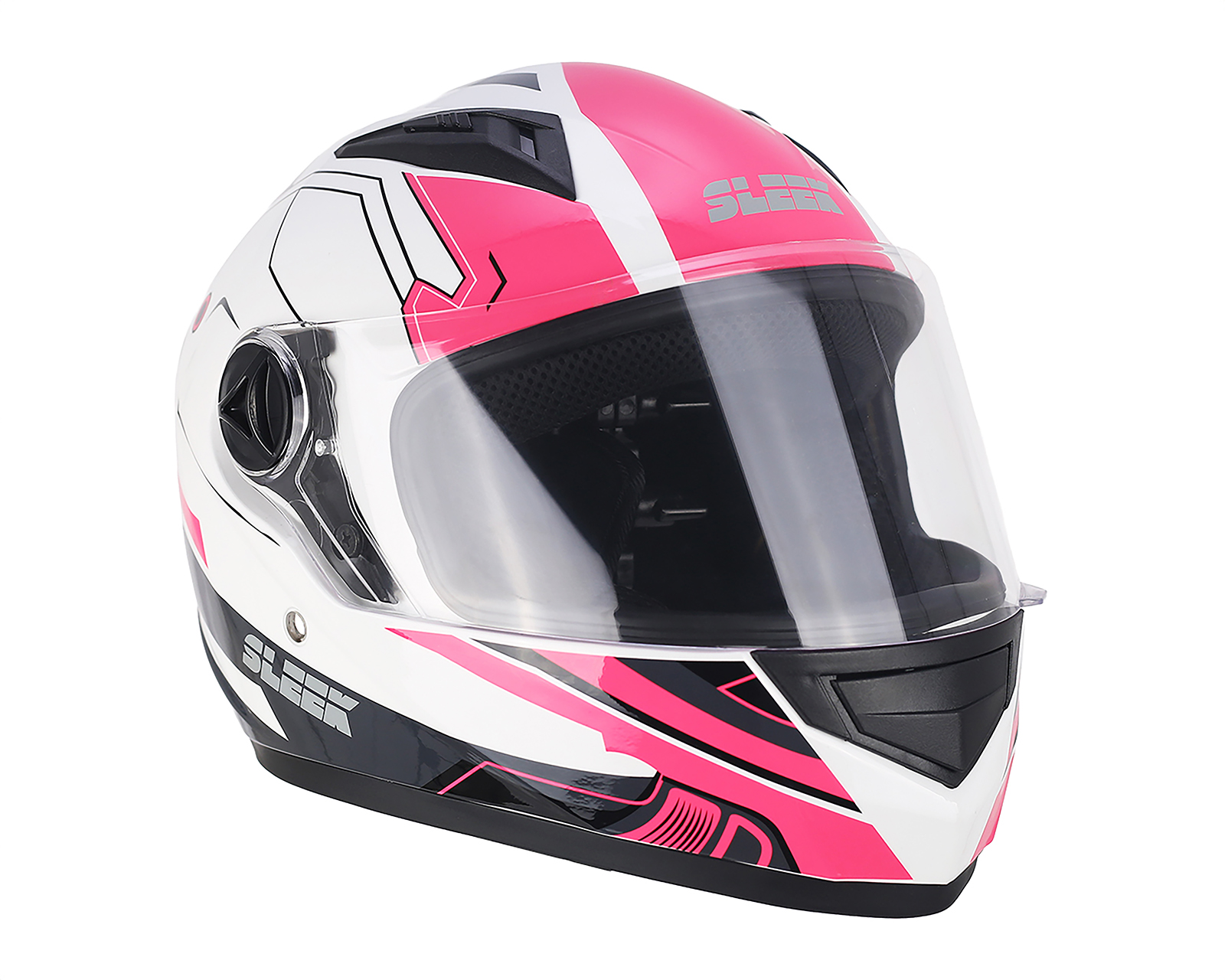 Foto 5 | Foto 5 | Casco para Motociclista Sleek Infantil Unitalla Rosa