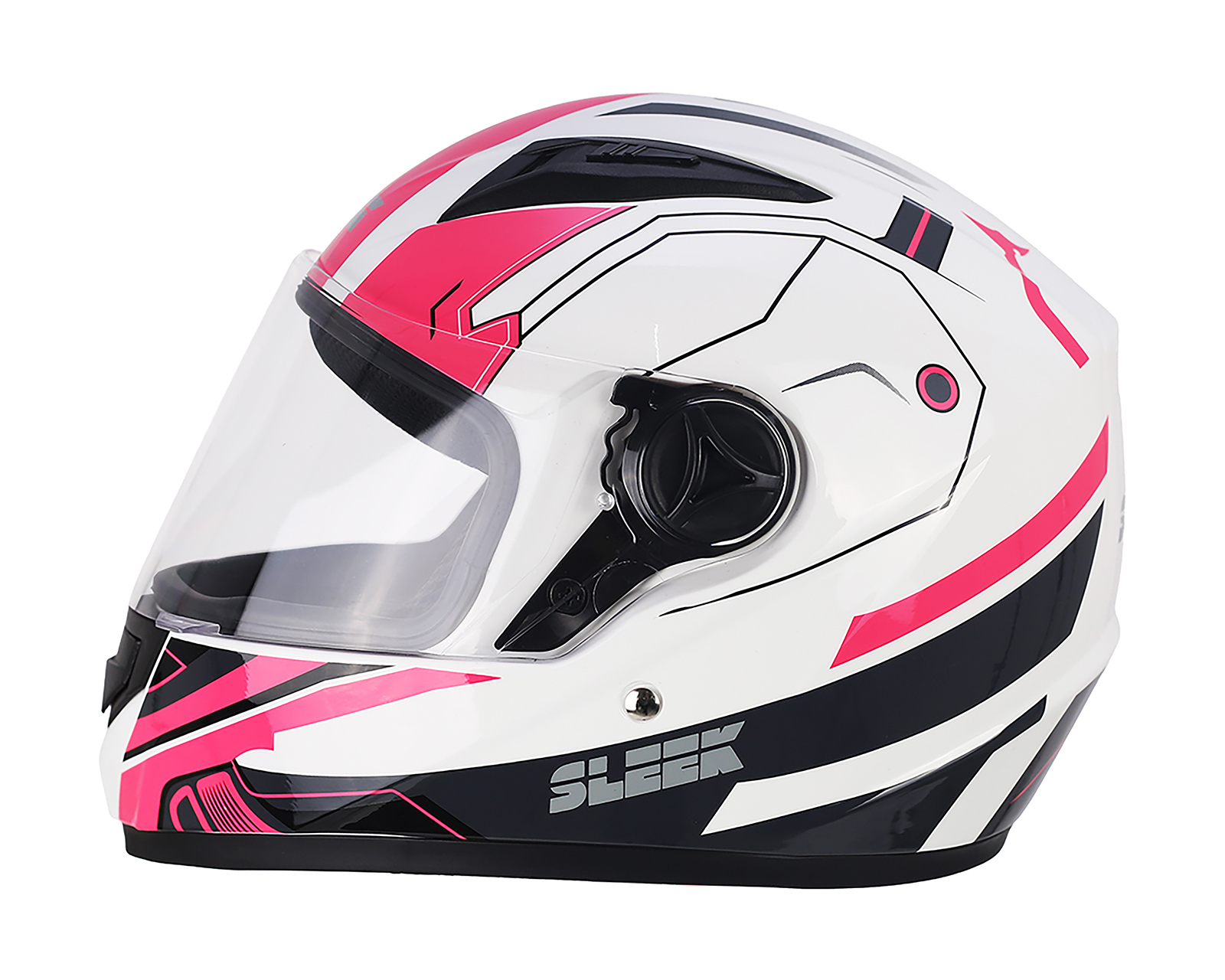 Foto 6 | Foto 6 | Casco para Motociclista Sleek Infantil Unitalla Rosa