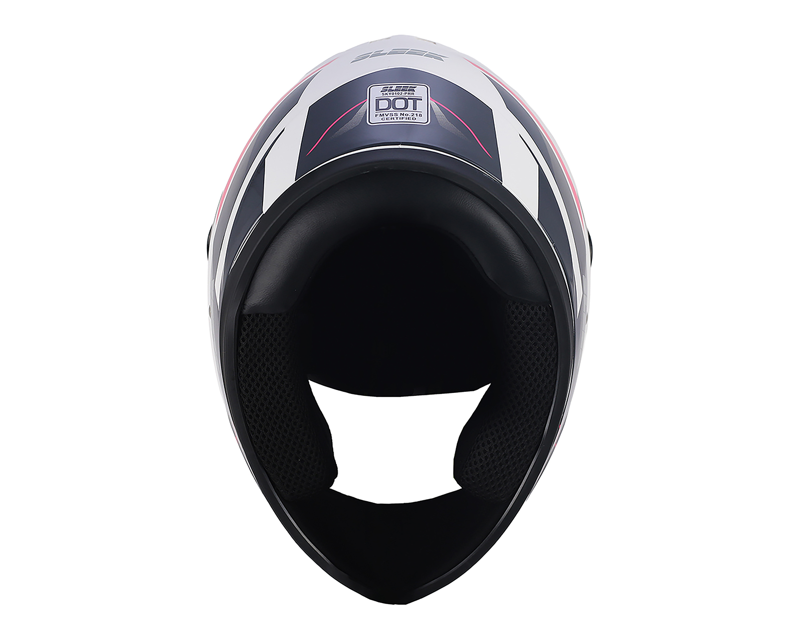 Foto 8 | Foto 8 | Casco para Motociclista Sleek Infantil Unitalla Rosa