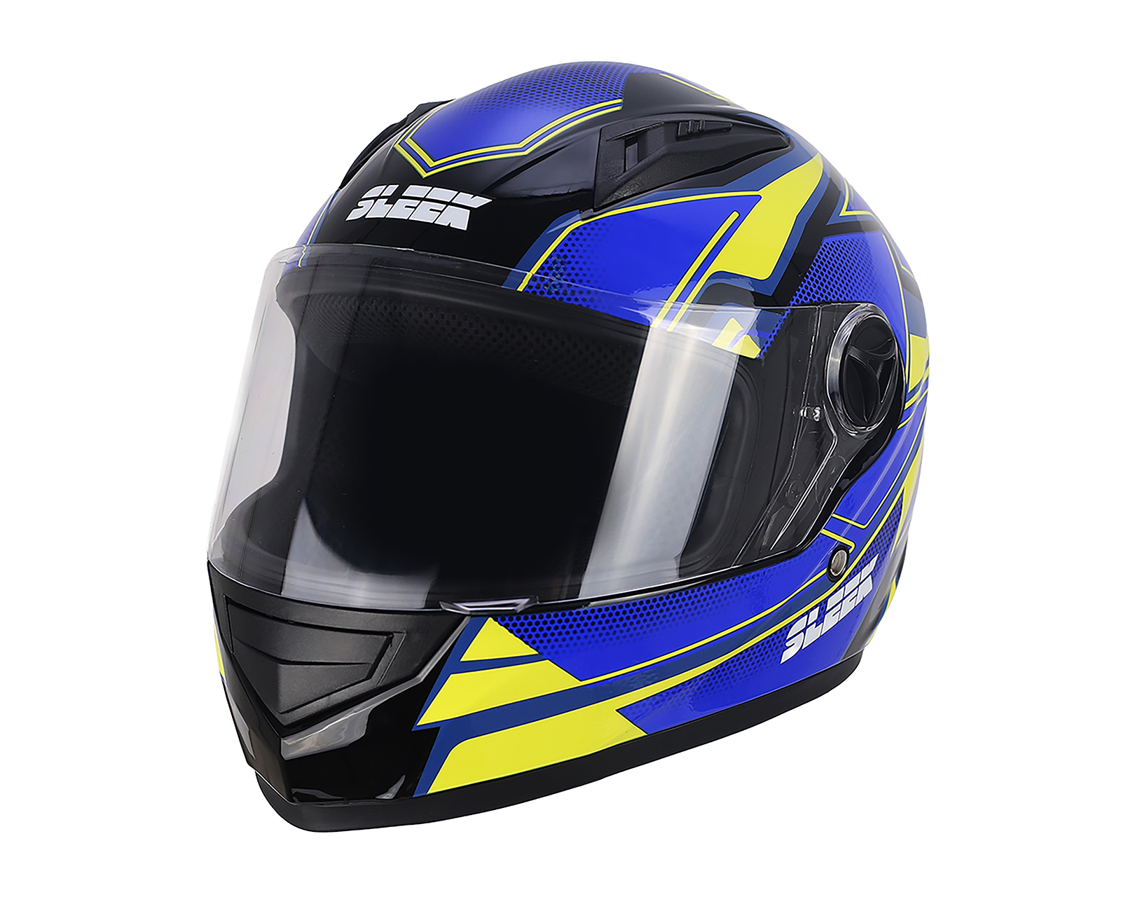 Casco para Motociclista Sleek Infantil Unitalla Azul
