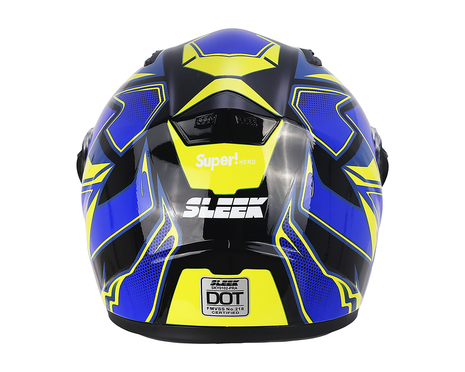 Foto 6 | Foto 6 | Casco para Motociclista Sleek Infantil Unitalla Azul